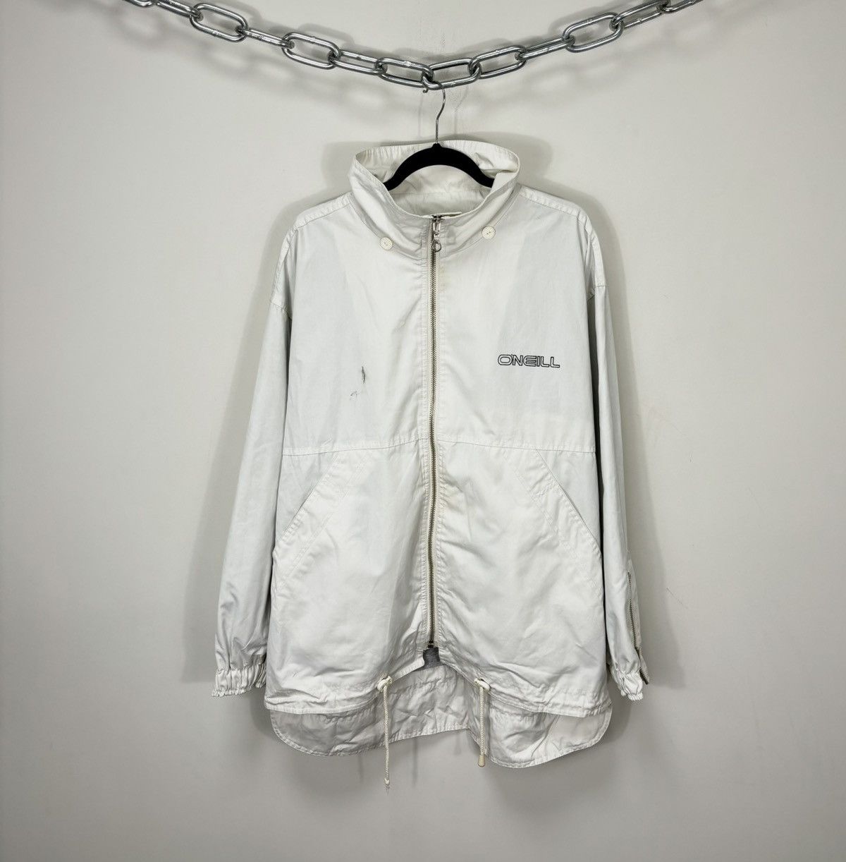 O'Neill Vintage O’Neill Big Logo Y2K Surf Rare Long Hype Jacket Size US M / EU 48-50 / 2 - 2 Thumbnail