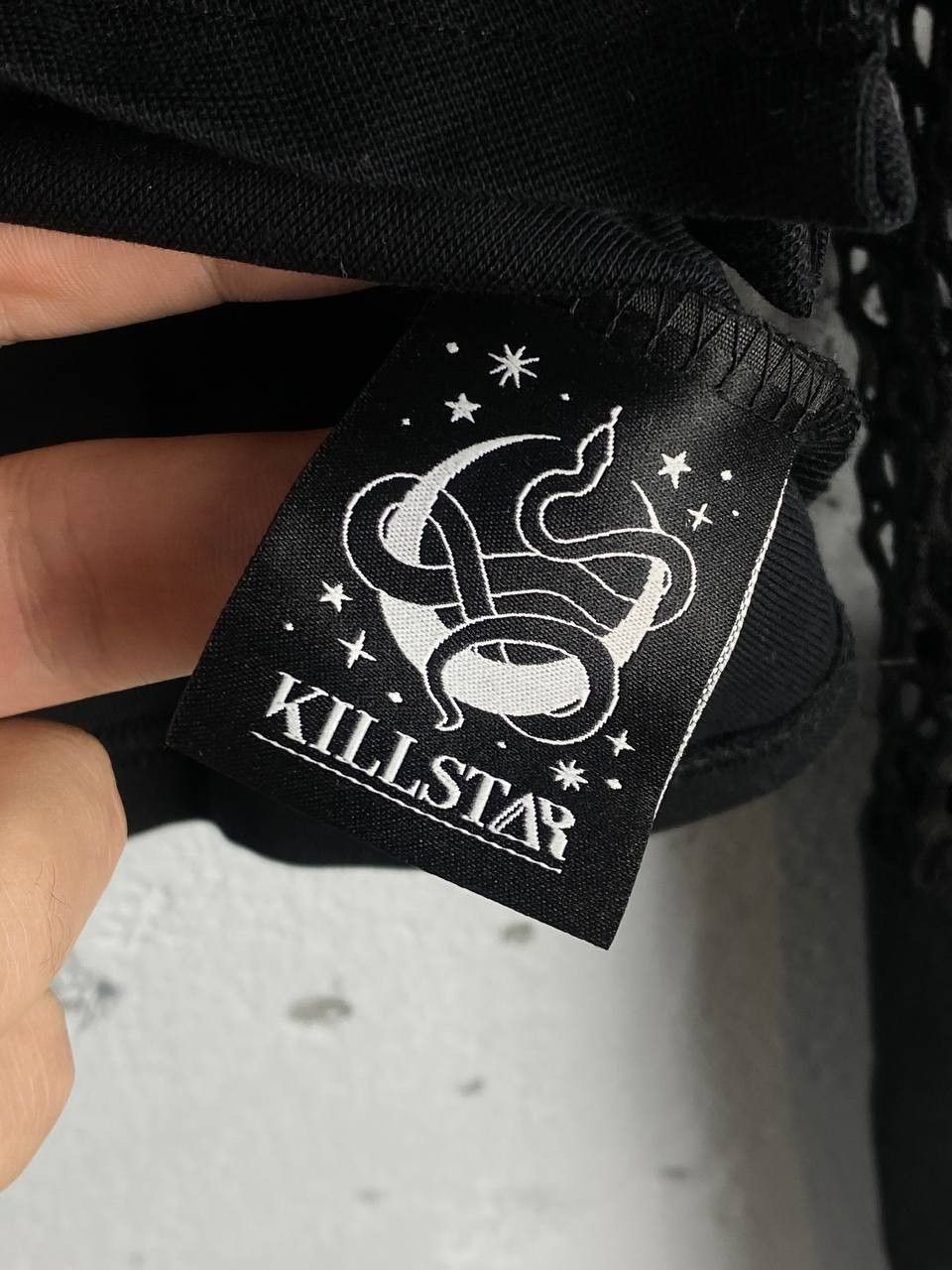 Killstar Avantgarde Opium Killstar Mesh Vamp Y2K Cropped Hoodie Size S / US 4 / IT 40 - 9 Thumbnail