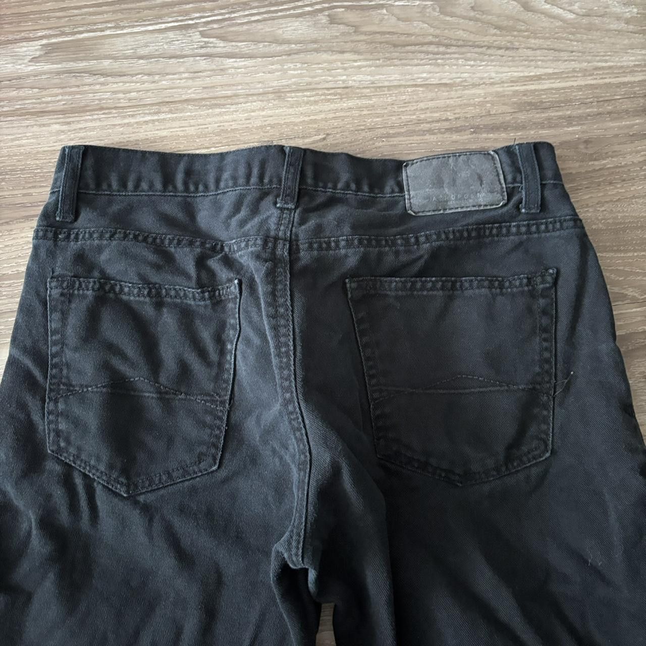 Vintage Crazy Vintage Y2K/2000s Grunge Black Skinny Denim Jeans! 32x29 Size US 32 / EU 48 - 7 Thumbnail