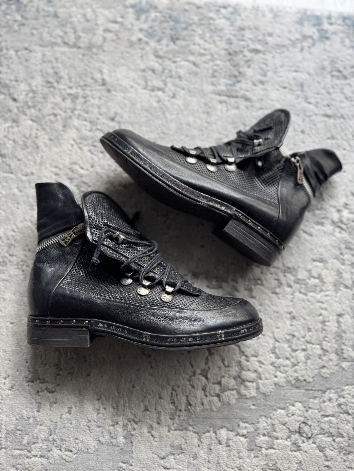 A.S.98 A.S.98 Avantgarde Punk y2k Leather boots Size 38 Size US 8 / IT 38 - 2 Thumbnail