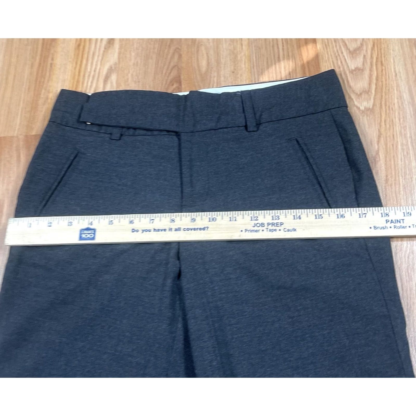 Old Navy Old Navy Womens 6 Gray Stretch Wide Leg Dress Pants - Fast Shipping - Vintage - 31.5 Size 28" / US 6 / IT 42 - 5 Thumbnail