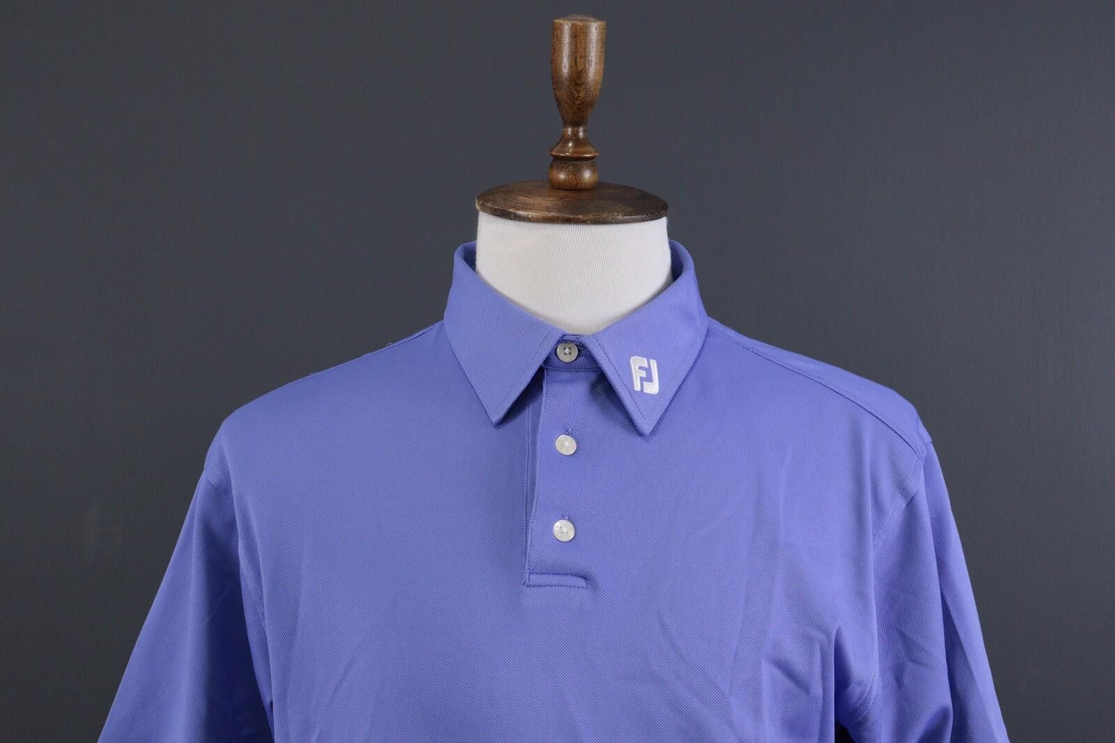 Fjallraven FJ FootJoy Blue Golf Spandex Sports Wear Polo Shirt Size L Size US L / EU 52-54 / 3 - 2 Thumbnail