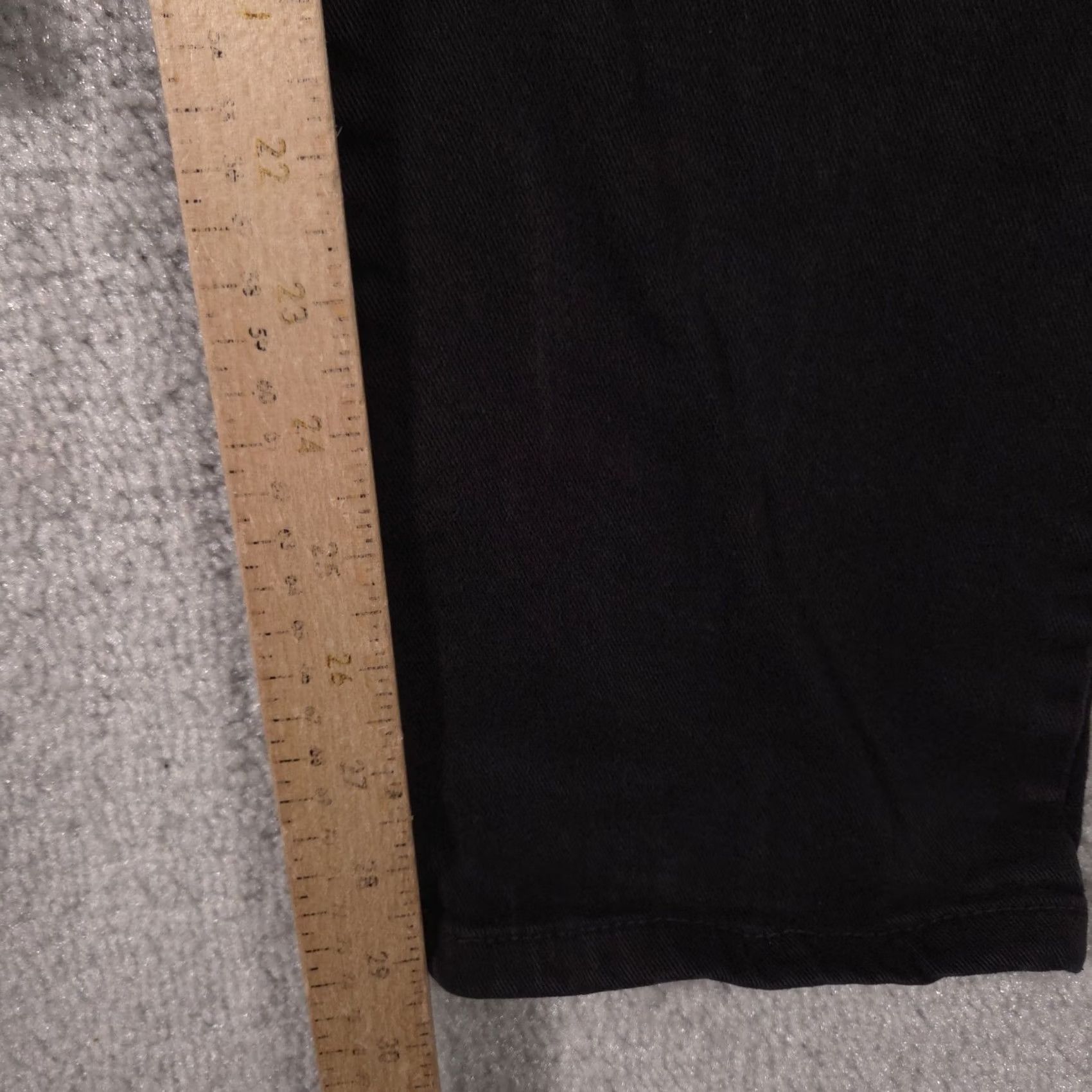 Gloria Vanderbilt Gloria Vanderbilt Amanda Jeans Women's 10 Med Denim Black Stretch Straight Leg Size 32" / US 10 / IT 46 - 7 Thumbnail