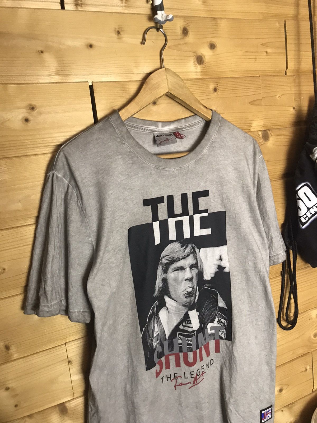 Vintage James Hunt t-shirt Size US L / EU 52-54 / 3 - 2 Thumbnail