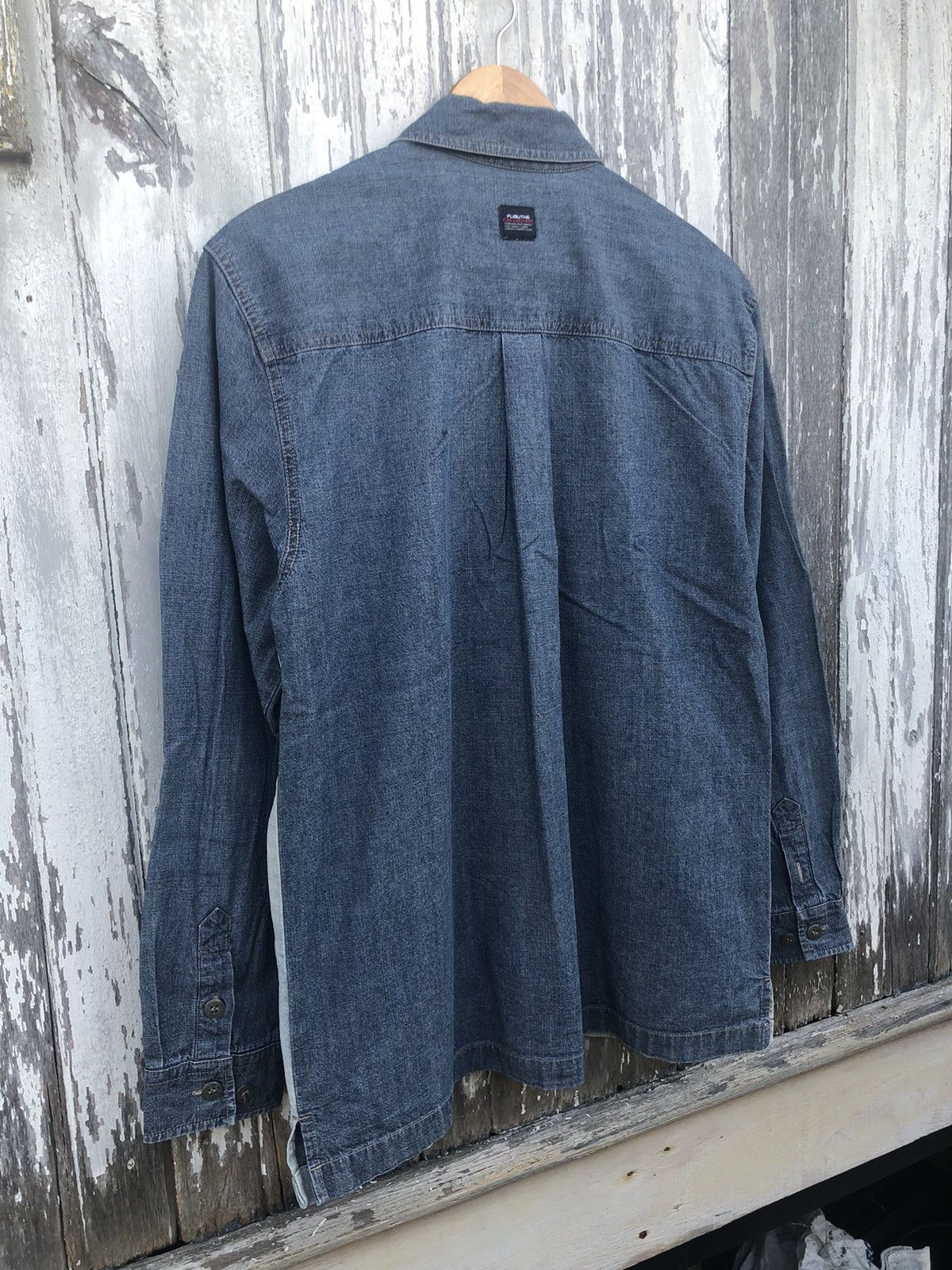 Fubu × Vintage 🔥Vintage Y2K🔥Fubu Collection Denim Longsleeve Size US L / EU 52-54 / 3 - 17 Thumbnail