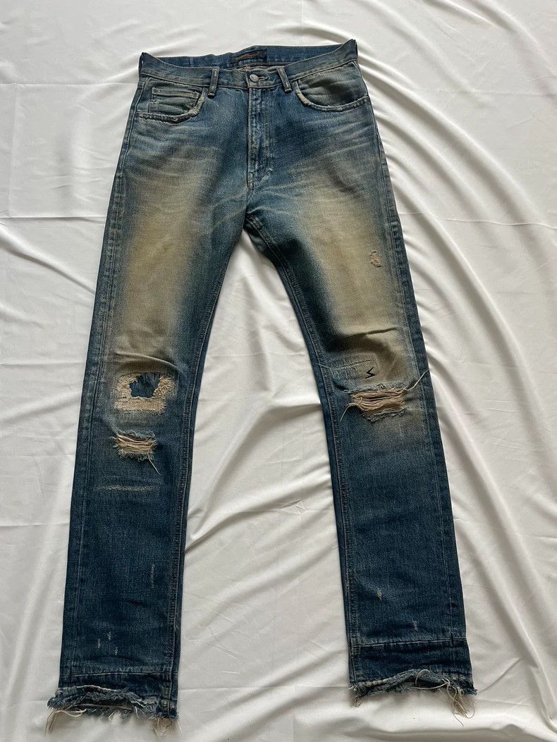 Undercover Rare Undercover Distressed Denim Pants Size US 40 / EU 56 - 1 Thumbnail