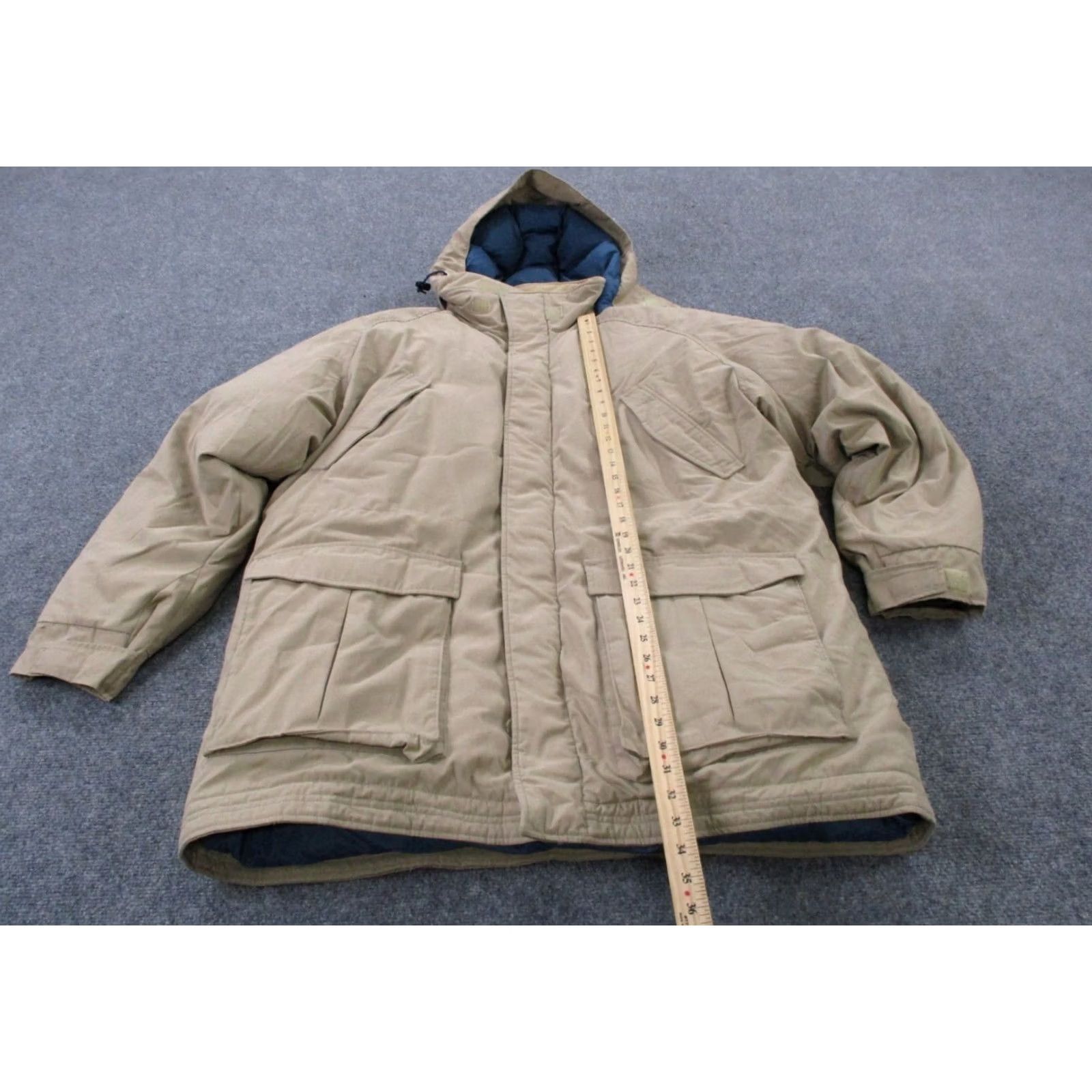 Vintage VINTAGE L.L. Bean Jacket Mens L Beige Goose Down Puffer Outdoors Camping USA Made Size US L / EU 52-54 / 3 - 3 Thumbnail