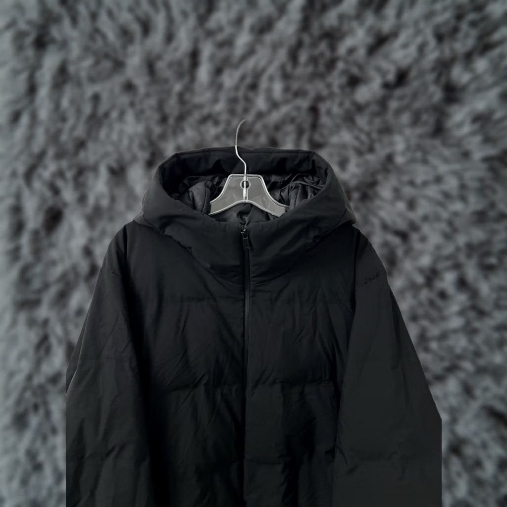 Uniqlo Uniqlo Seamless Down Parka Mens XL Black Hooded Windproof Water Resistant Jacket Parka Size US XL / EU 56 / 4 - 1 Thumbnail