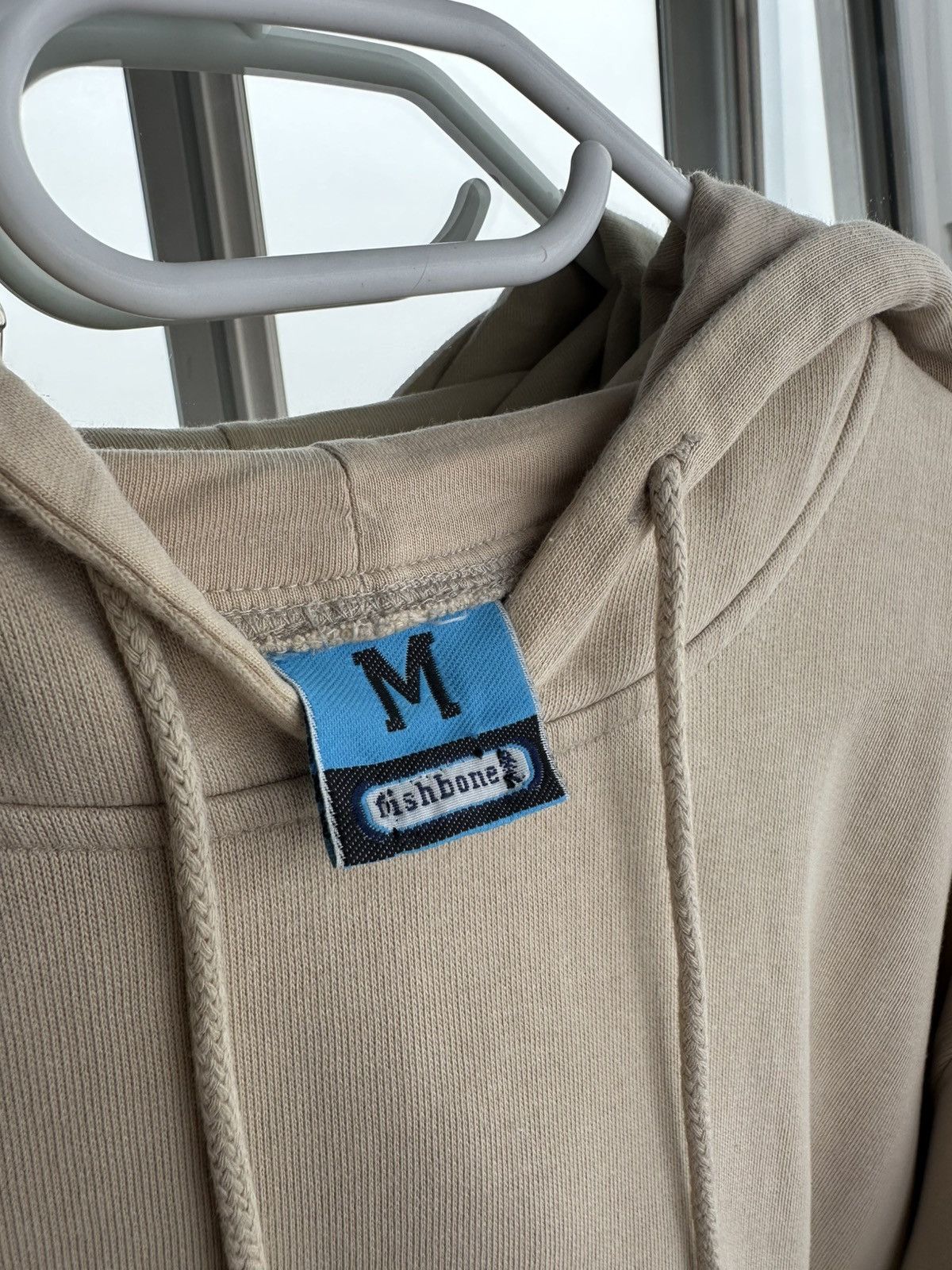 Other Vintage Fishbone Streetwear 90s Beige Hoodie Sz M Size US M / EU 48-50 / 2 - 11 Thumbnail