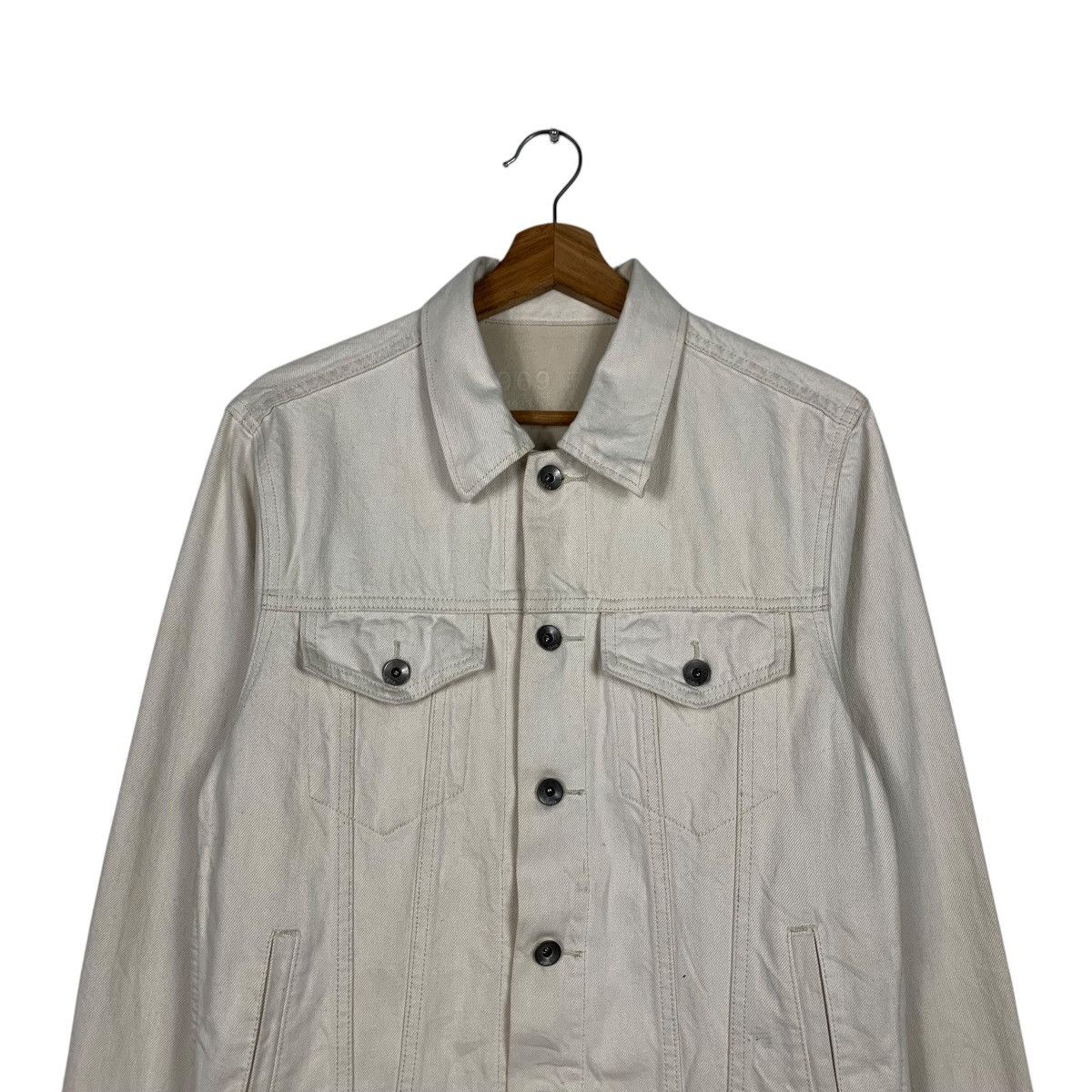 Gap GAP Spring 14 White Cream Denim Jacket #1936-C84 Size US XS / EU 42 / 0 - 2 Thumbnail