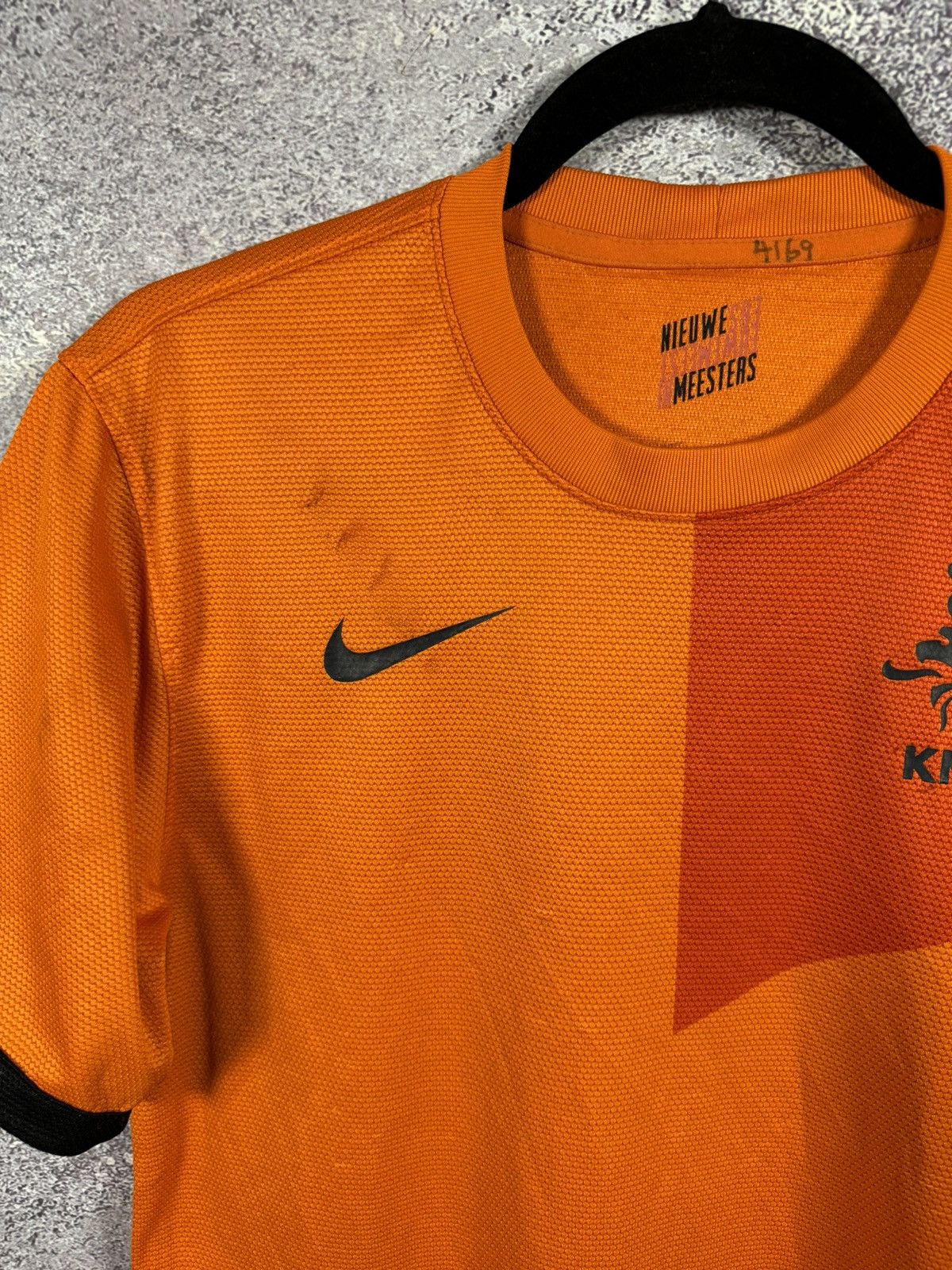 Nike × Vintage Vintage Netherland National Team 2012 Nike Jersey Blokcore Size US S / EU 44-46 / 1 - 5 Thumbnail