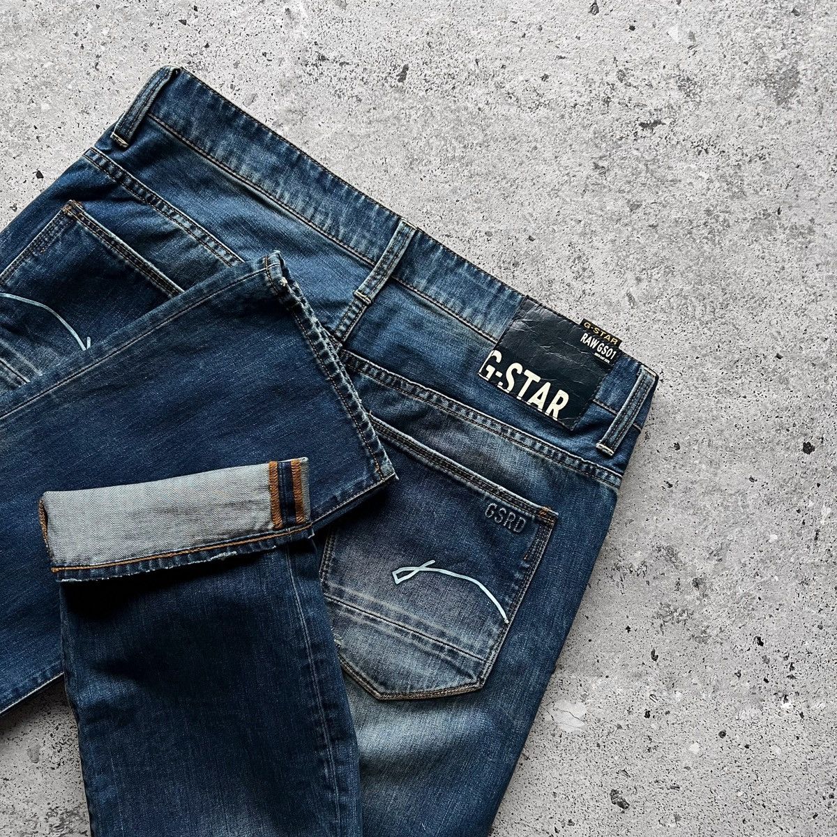 G-Star G-Star Raw Mens Morris Low Straight Regular Jeans Button Size US 34 / EU 50 - 6 Thumbnail
