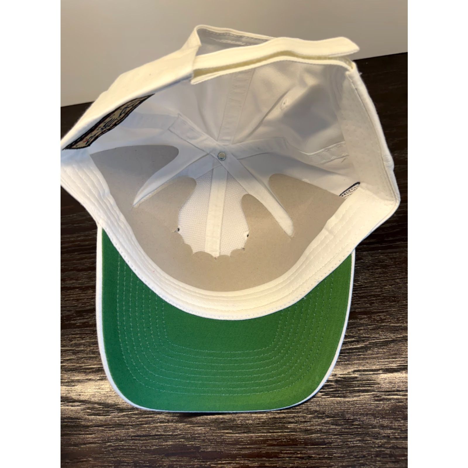 Vintage NBC Sports Ahead Hat Mens One Size White Adjustable Golf Strapback Size ONE SIZE - 7 Thumbnail