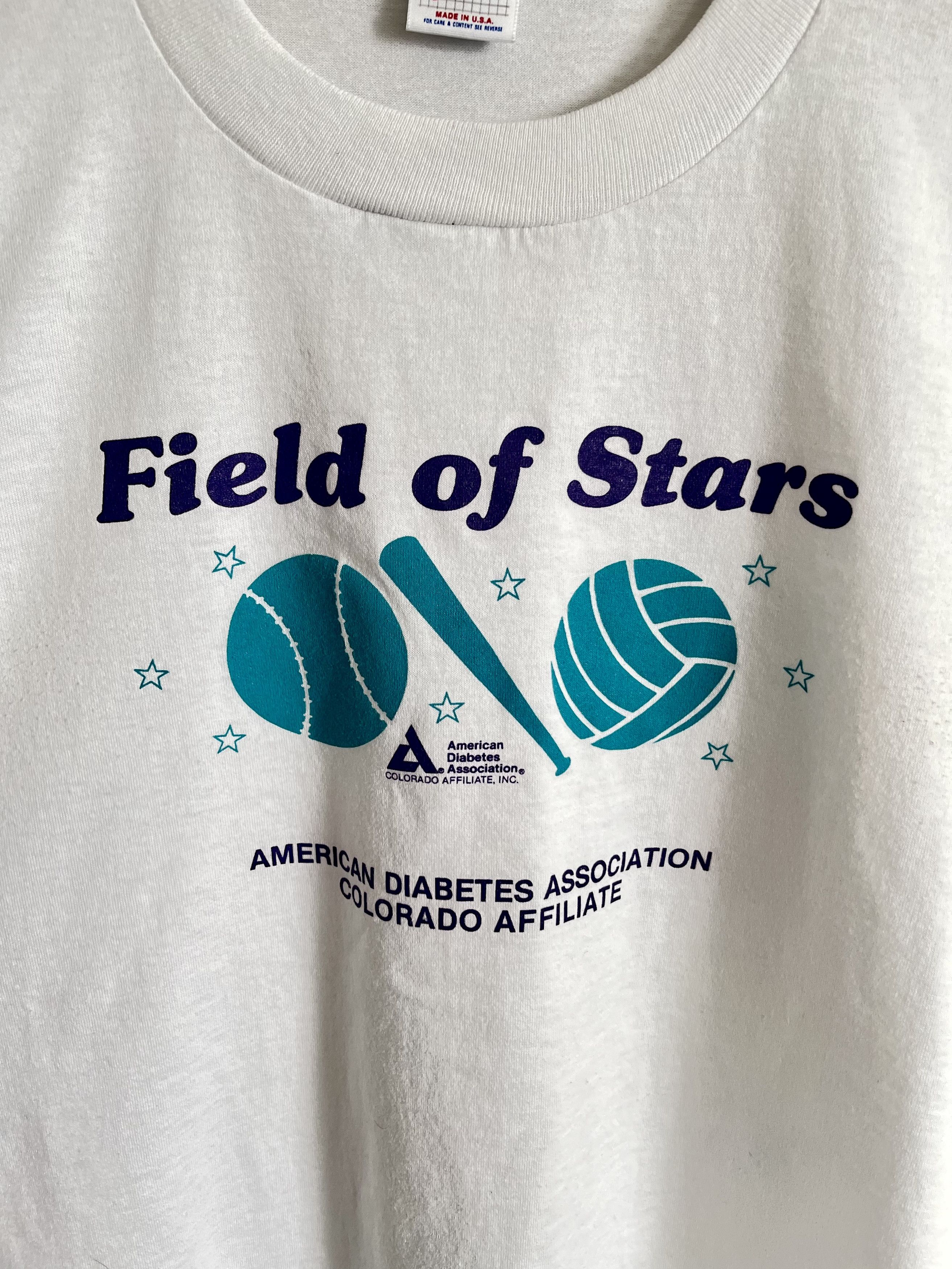 Other 90s "Field of Stars" Crewneck Tee Size US L / EU 52-54 / 3 - 3 Thumbnail