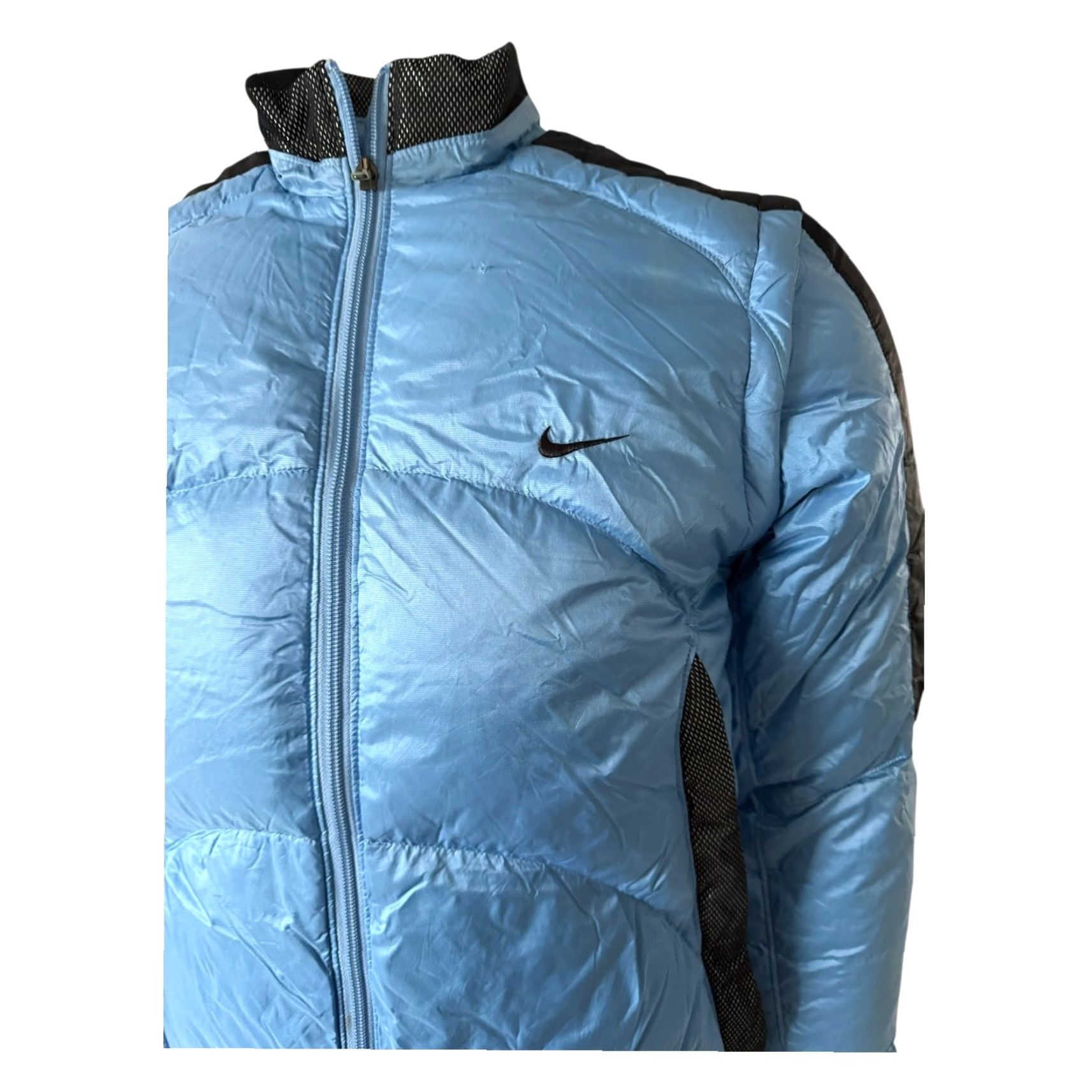 Nike Nike Golf NikeFit Storm Down Jacket Women’s L Blue Full Zip P2P 22 L28 Size L / US 10 / IT 46 - 3 Thumbnail