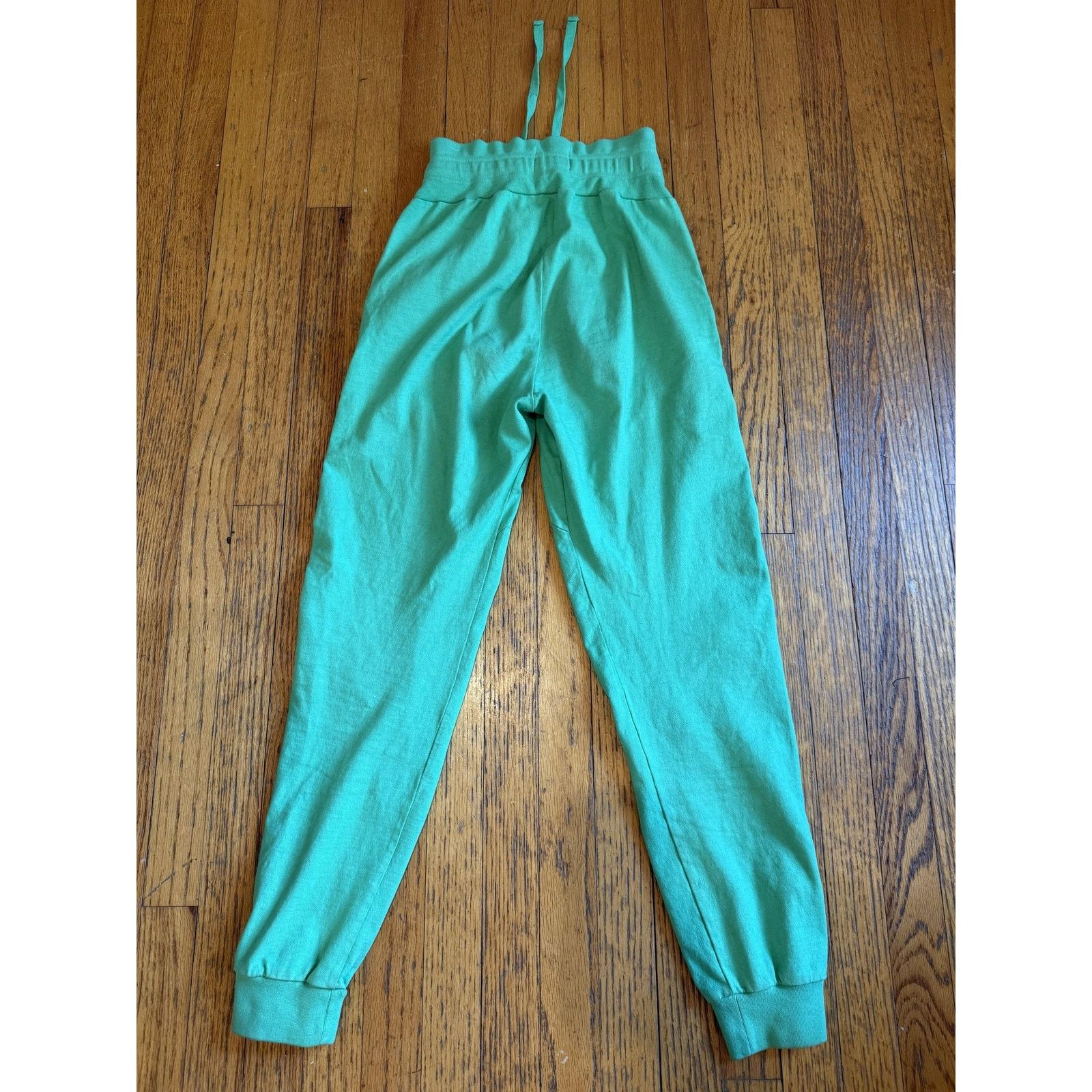 Other Noam Pants Womens XS Green Mesh Panel Joggers 100% Cotton Size 24" / US 00 / IT 34 - 7 Thumbnail