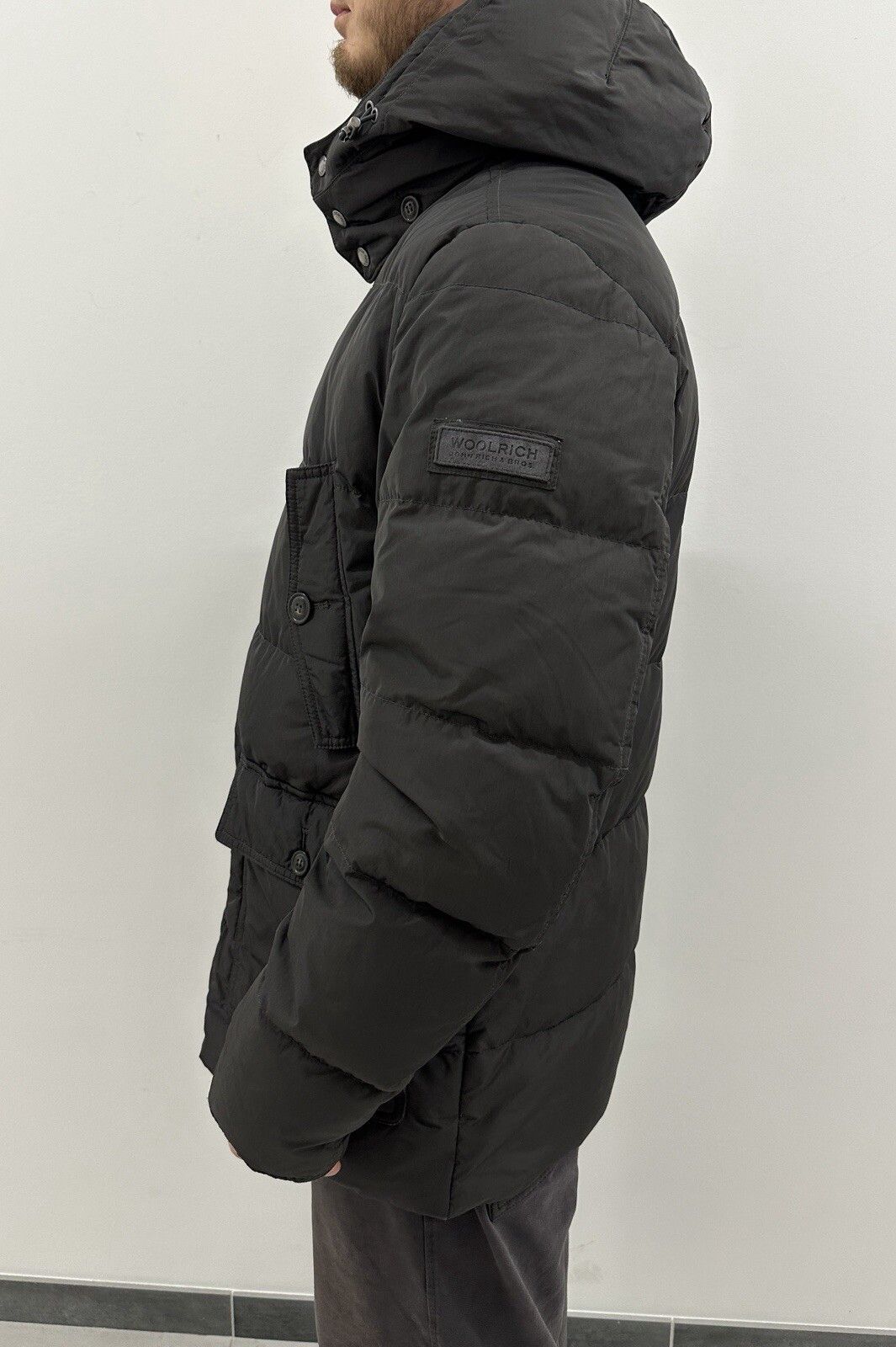 DDP Woolrich Mens Jacket Down Puffer Winter size US-S / EU-M
