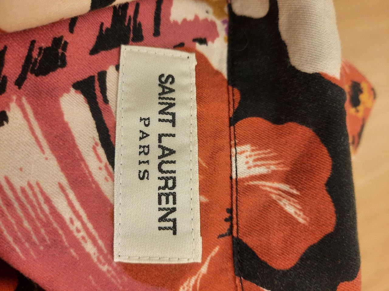 Saint Laurent Paris Hawaiian Floral Shirt Size US XS / EU 42 / 0 - 3 Thumbnail