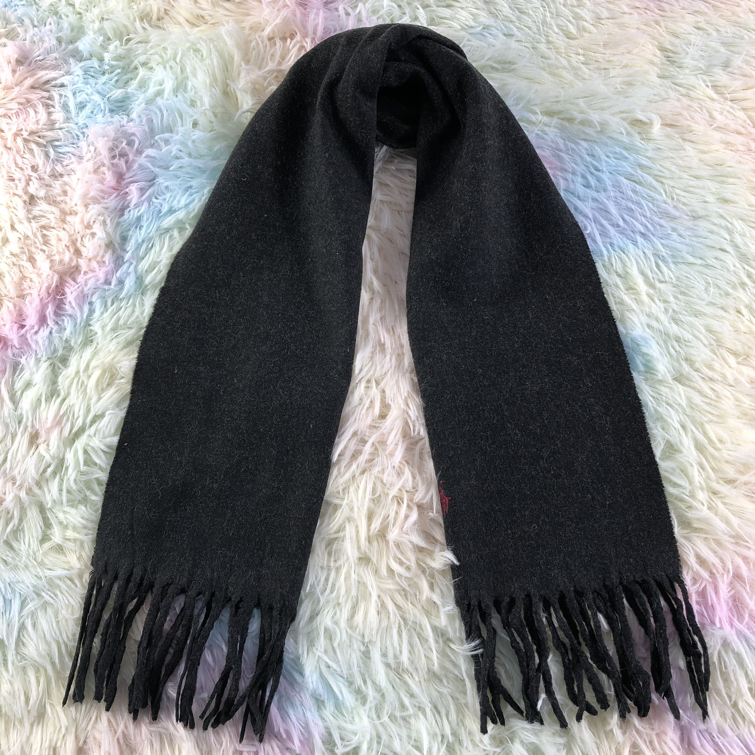 Ralph Lauren × Vintage Ralph Lauren Scarf / Muffler / Neckwear - KM531 Size ONE SIZE - 1 Thumbnail