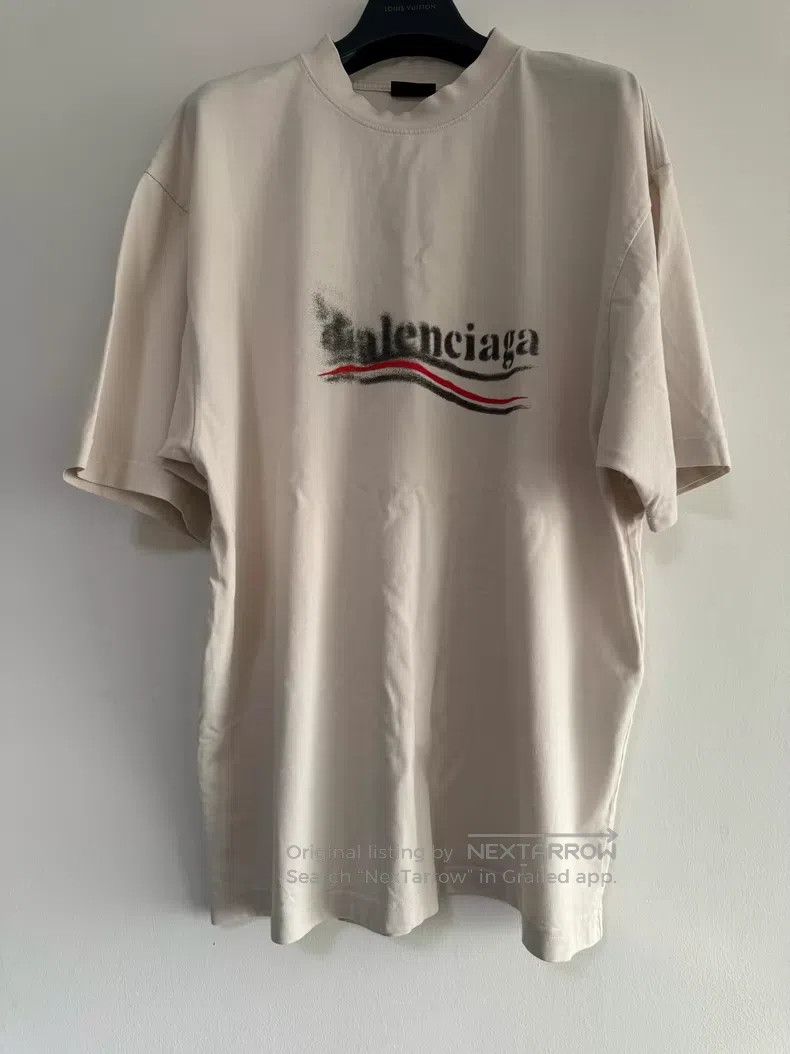 Balenciaga Balenciaga Blurred Coca-Cola Short Sleeve Size US S / EU 44-46 / 1 - 1 Thumbnail