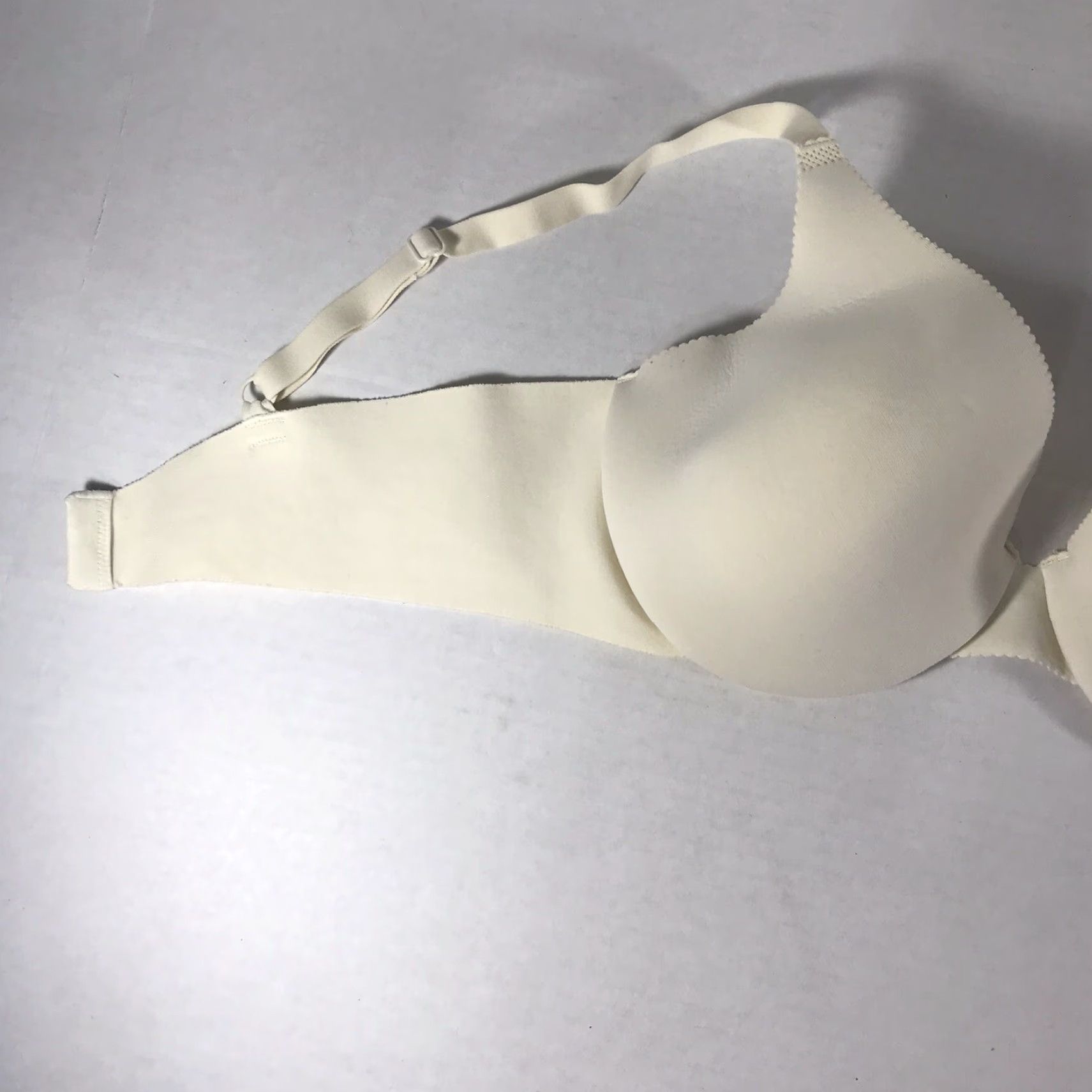 Vintage Maidenform Push Up Bra Womens Ivory Lightly Padded Size 36D Size ONE SIZE - 3 Thumbnail