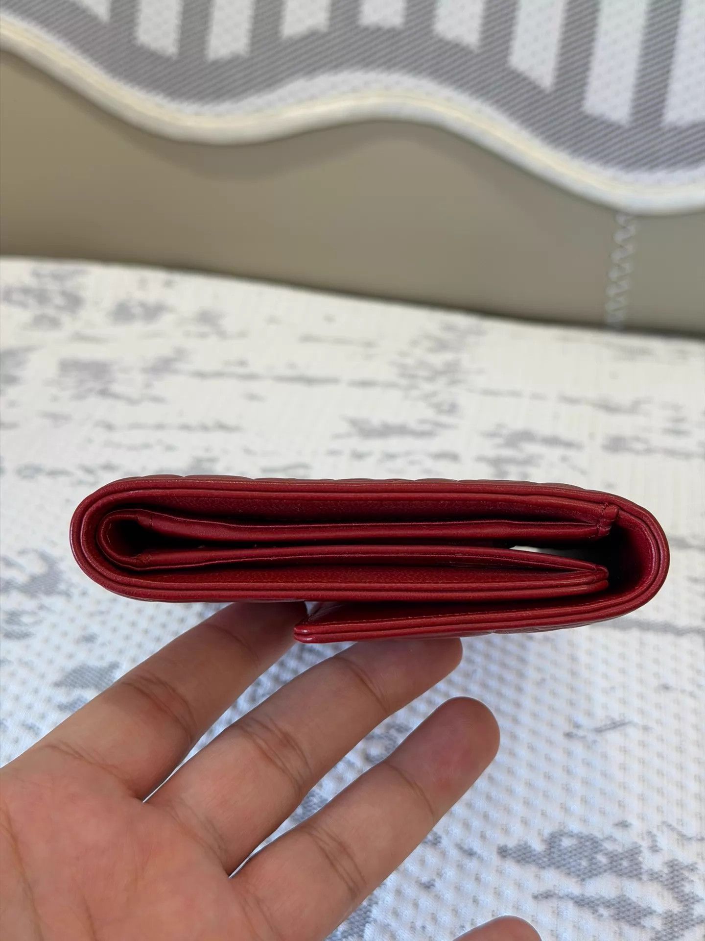 Chanel Chanel Lambskin Camellia Long Wallet Size ONE SIZE - 3 Thumbnail