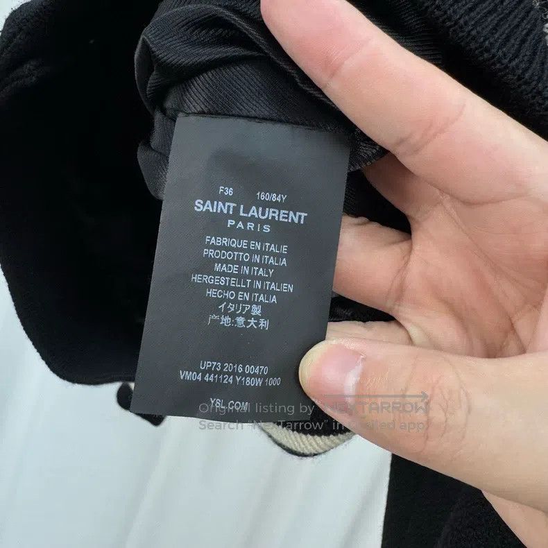 Saint Laurent Paris Saint Laurent Paris Wool baseball jacket Size XS / US 0-2 / IT 36-38 - 6 Thumbnail