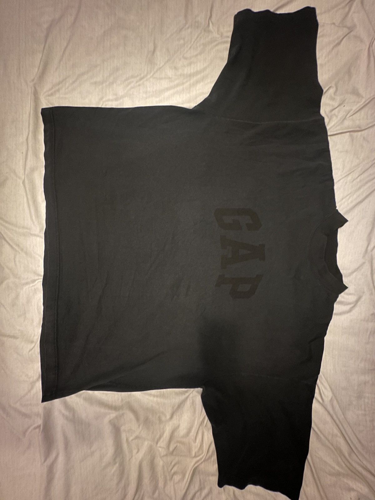 Balenciaga × Gap × Kanye West Dove 3/4 Tee Black Large Size US L / EU 52-54 / 3 - 3 Thumbnail