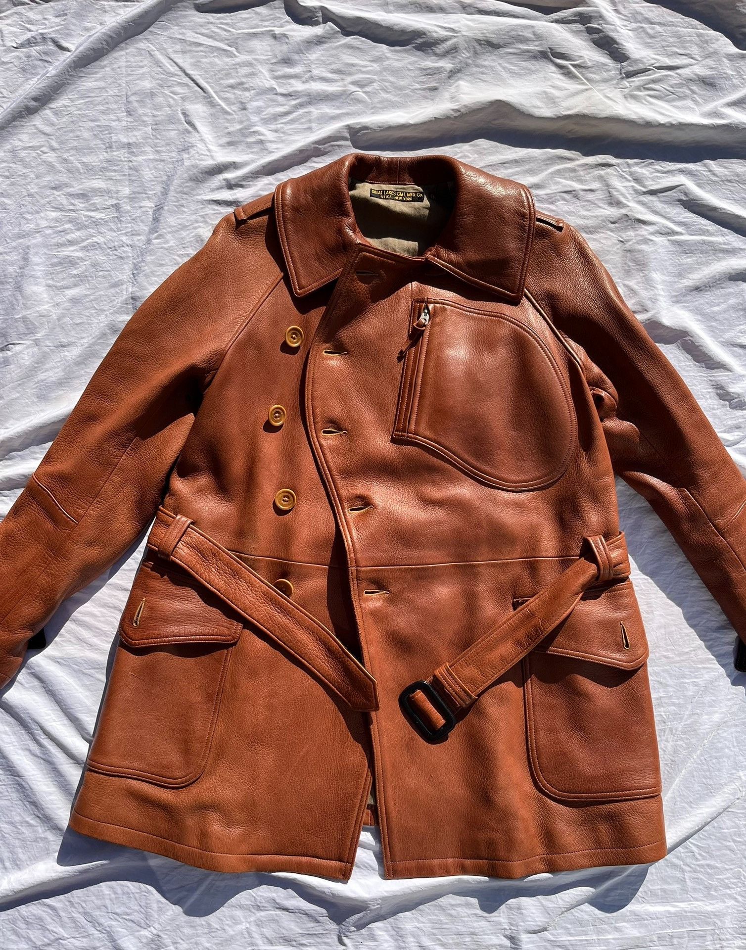 Freewheelers Freewheelers Arnold buckskin coat 2501-Nextarrow Size US XXS / EU 40 - 7 Thumbnail