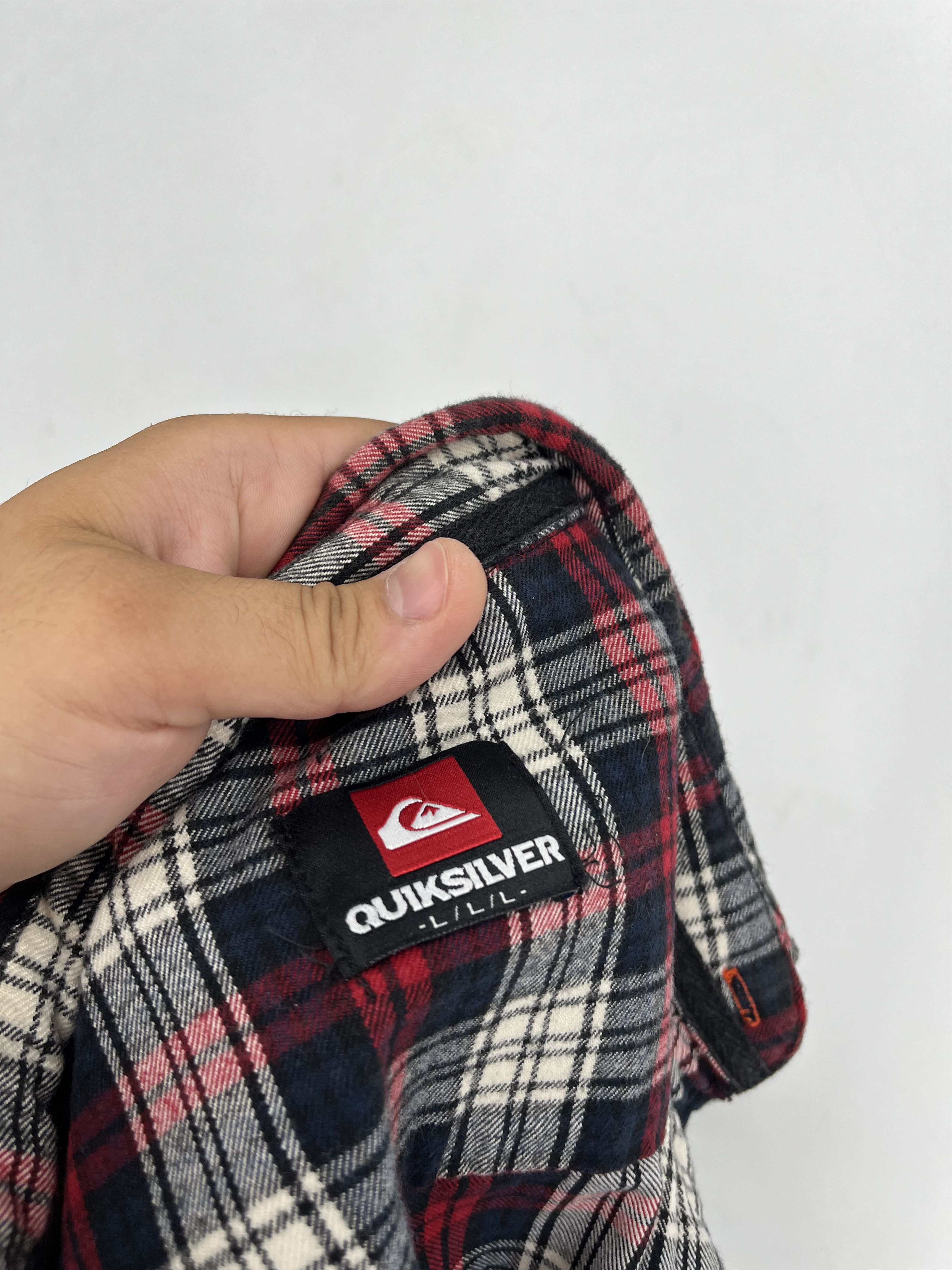 Quicksilver Y2K Quicksilver Plaid Cotton Jacket Shirt Buttons Up L Size US L / EU 52-54 / 3 - 14 Thumbnail