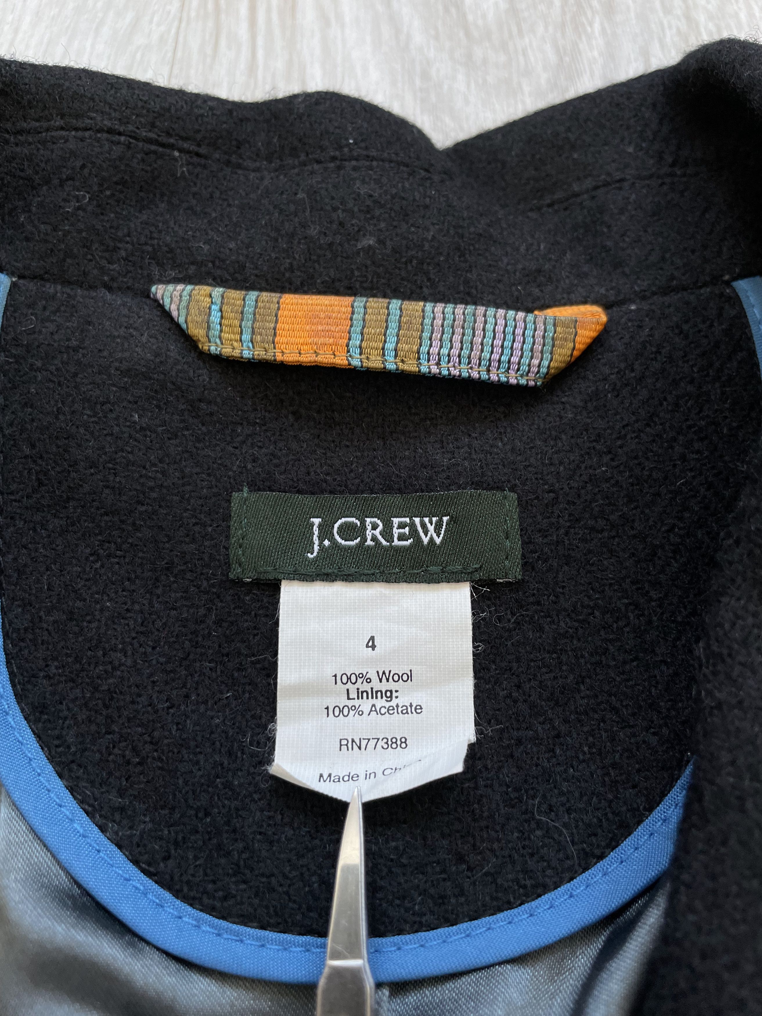 J.Crew J.Crew Wool Blazer Size S / US 4 / IT 40 - 4 Thumbnail
