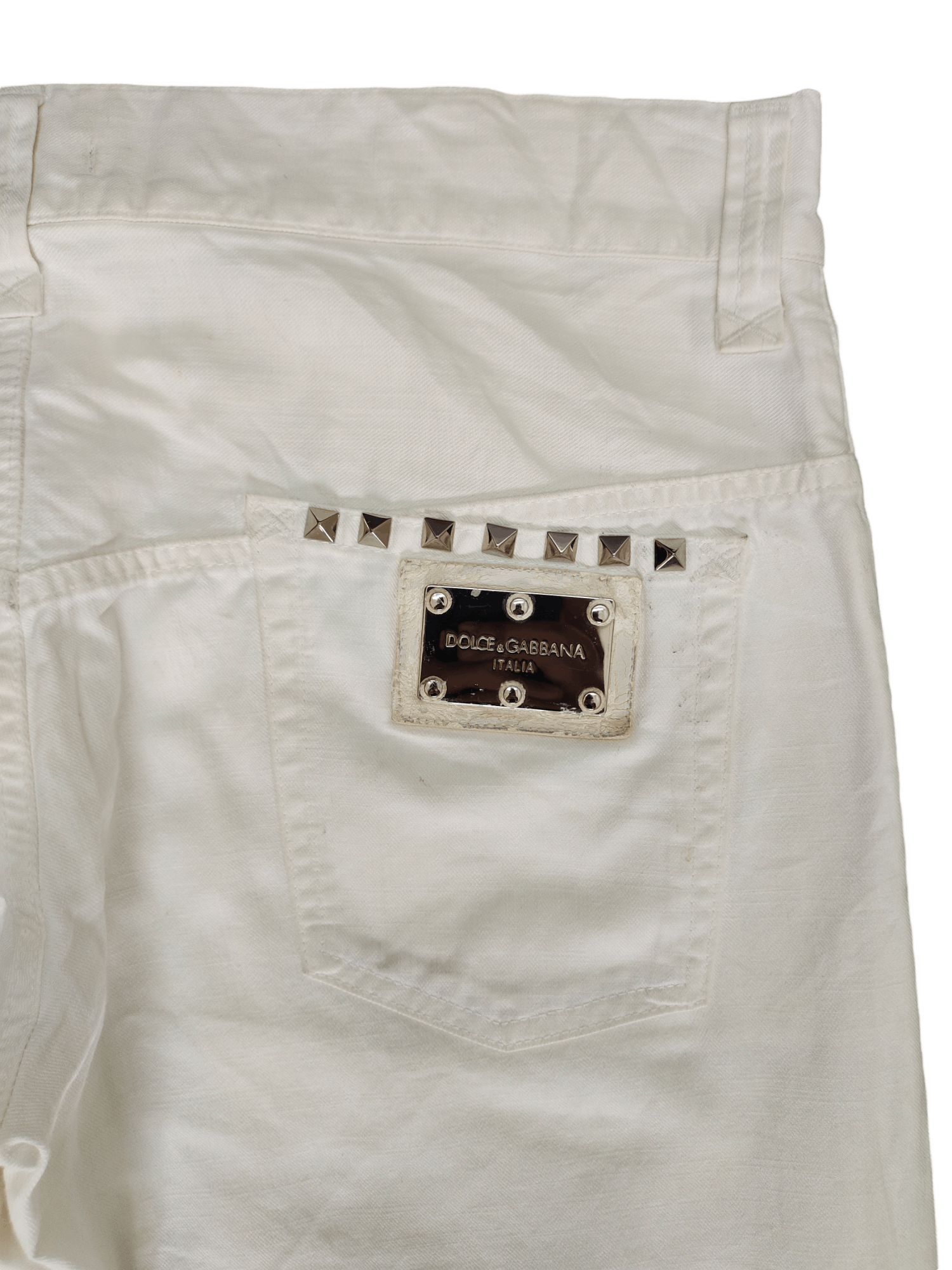 Dolce & Gabbana Vintage Dolce & Gabbana Studded Pocket Jeans Low Rise Size US 36 / EU 52 - 14 Thumbnail