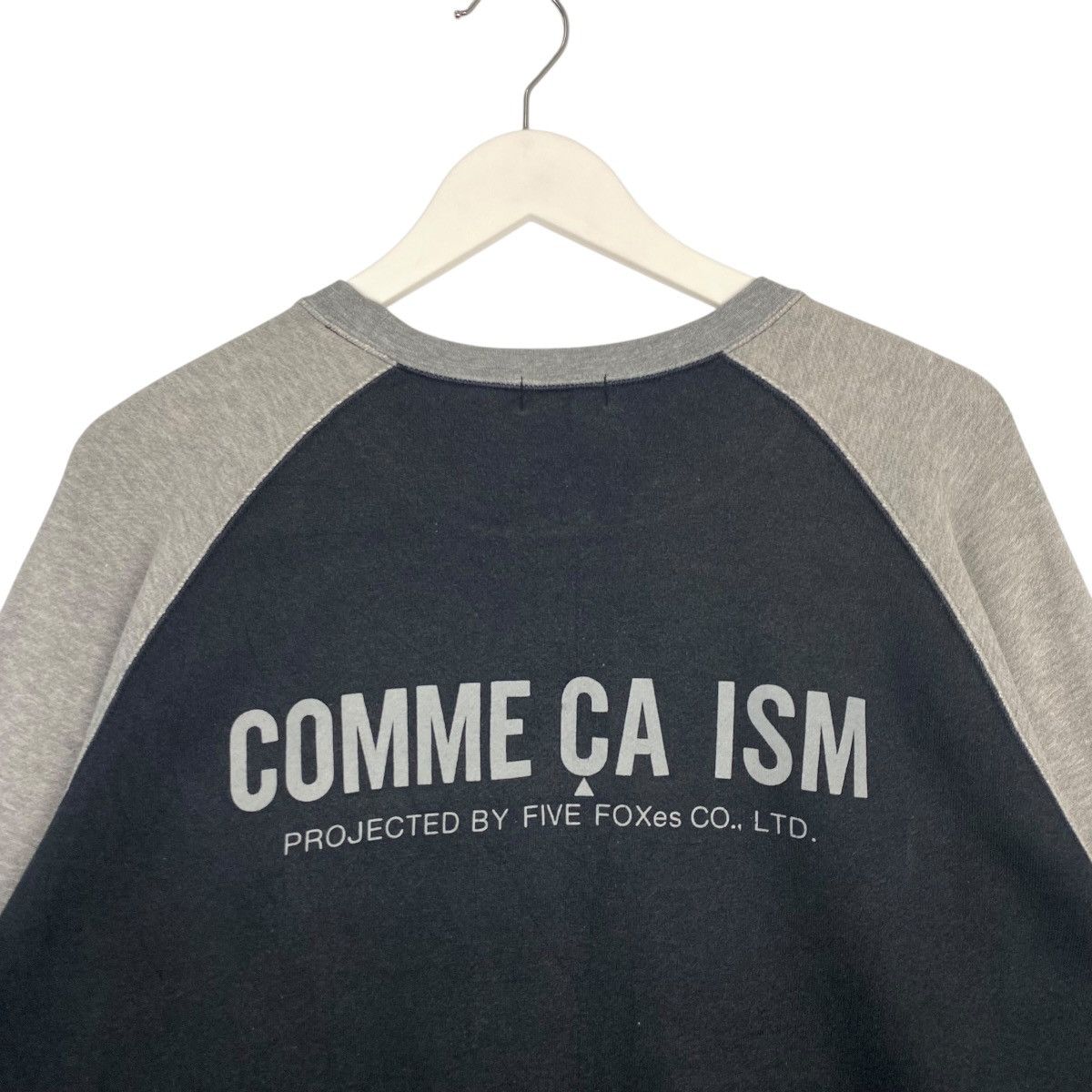 Vintage Vintage Comme Ca Ism Small Logo Embroidered Crewneck Black Size US L / EU 52-54 / 3 - 8 Thumbnail
