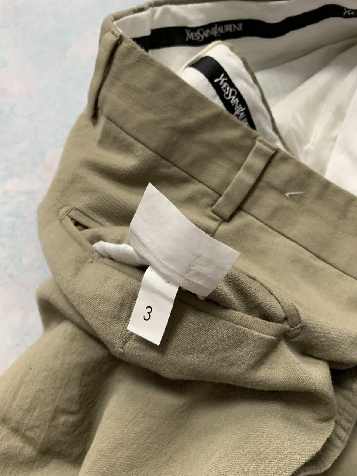 Yves Saint Laurent Vintage Yves Saint Laurent Trousers Pants Size 54L - 16 Thumbnail