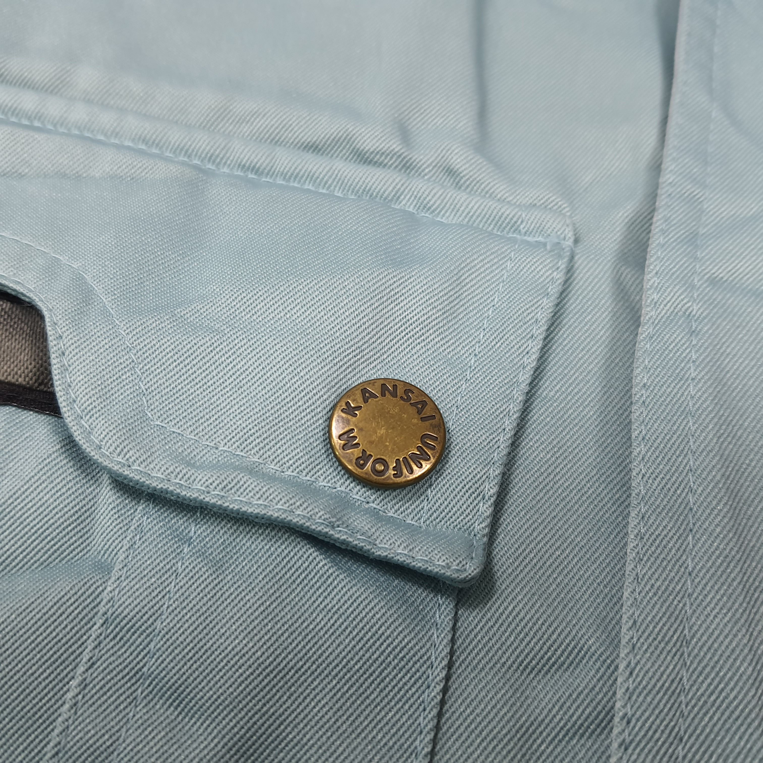 Japanese Brand Vintage Kansai x Number Nine Custom Logo Workwear C288N9 Size US XL / EU 56 / 4 - 6 Thumbnail