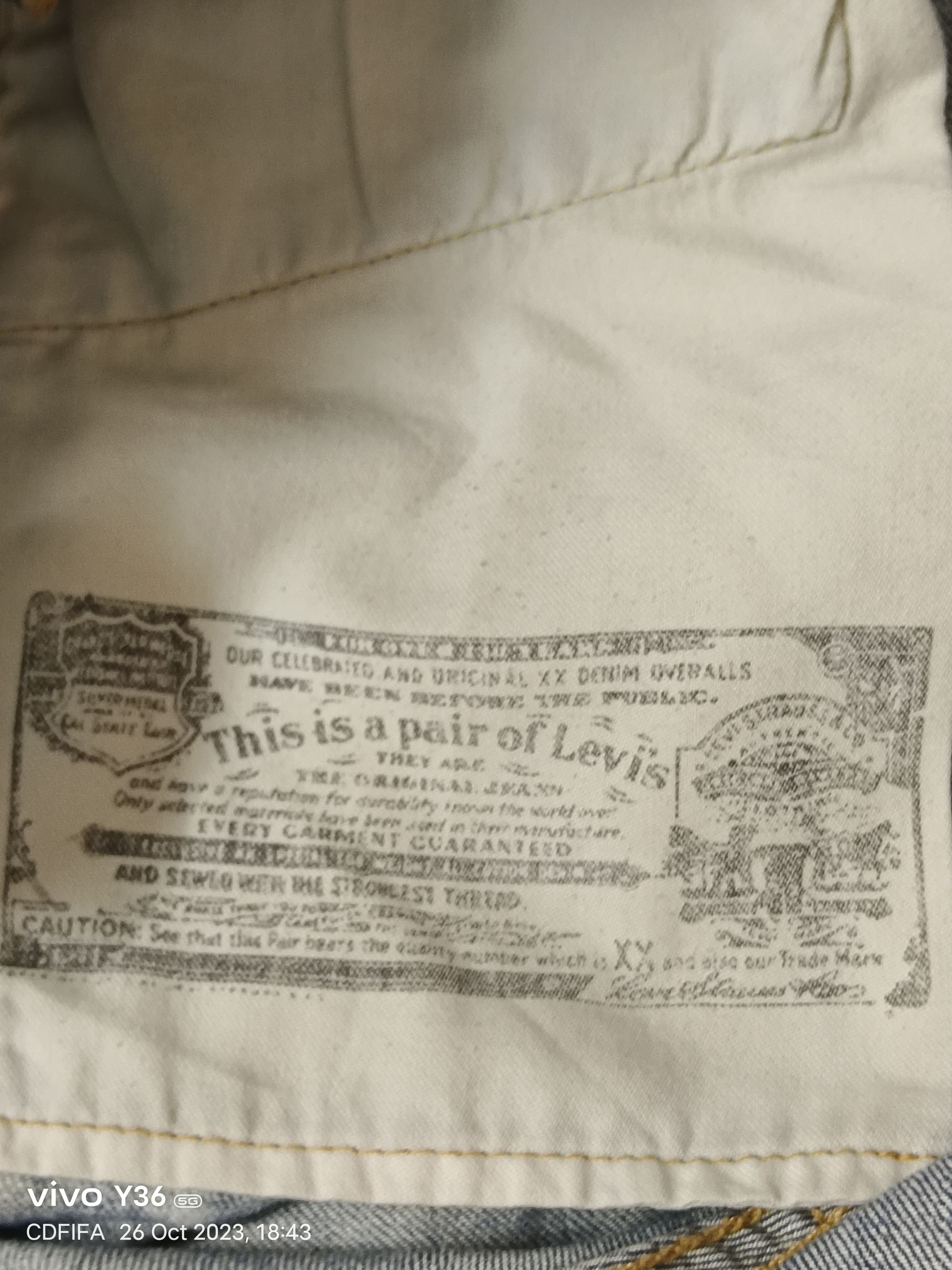 Levi's Vintage Clothing Levi's 501 Seditionaries Distressed Jeans Size US 29 - 12 Thumbnail