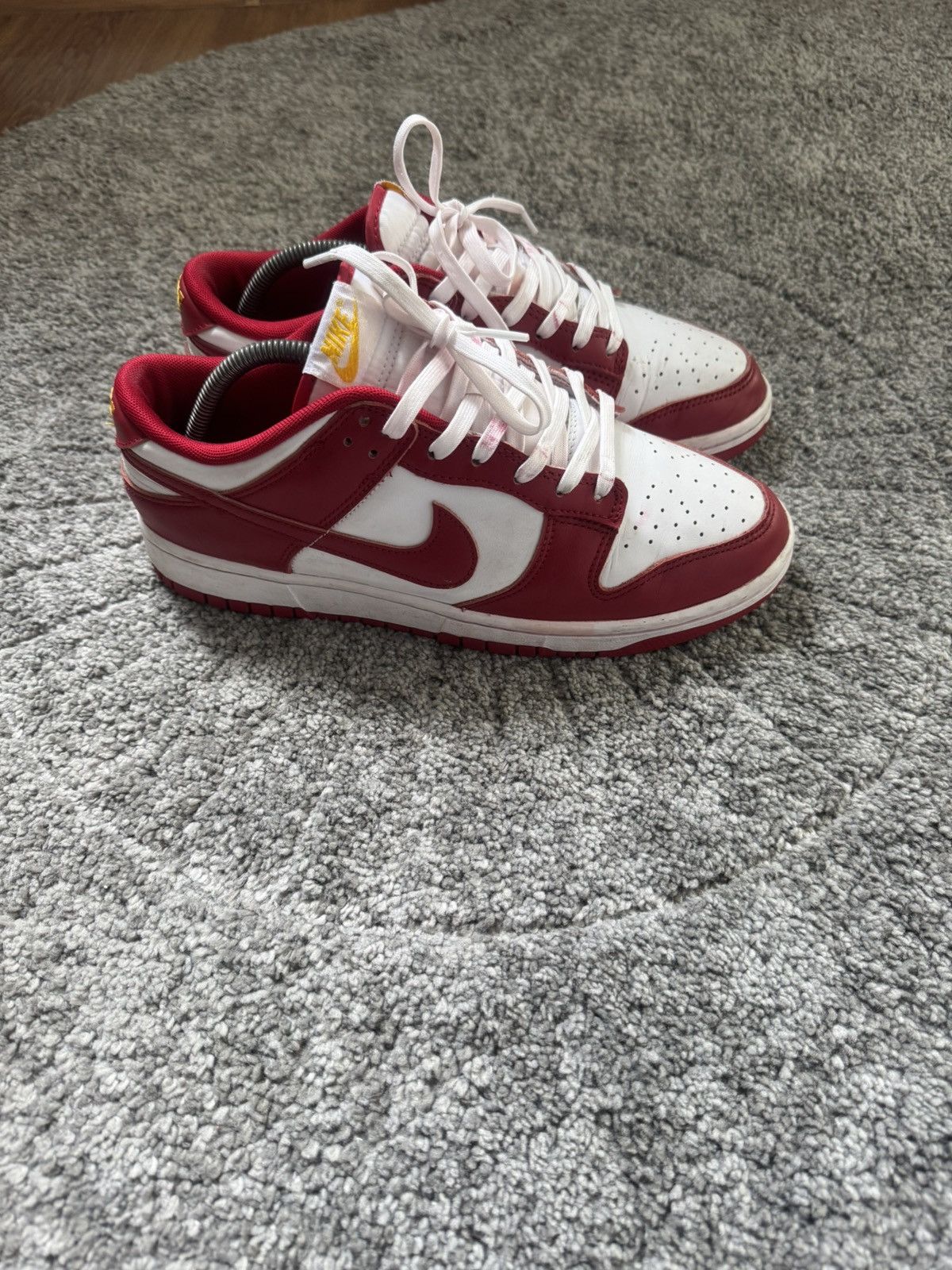 Nike Nike dunk low red gum Size US 9.5 / EU 42-43 - 3 Thumbnail