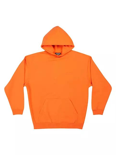 image of Balenciaga O1Mt1Gz0524 Bb Corp Hoodie Medium Fit In Orange, Men's (Size XS)