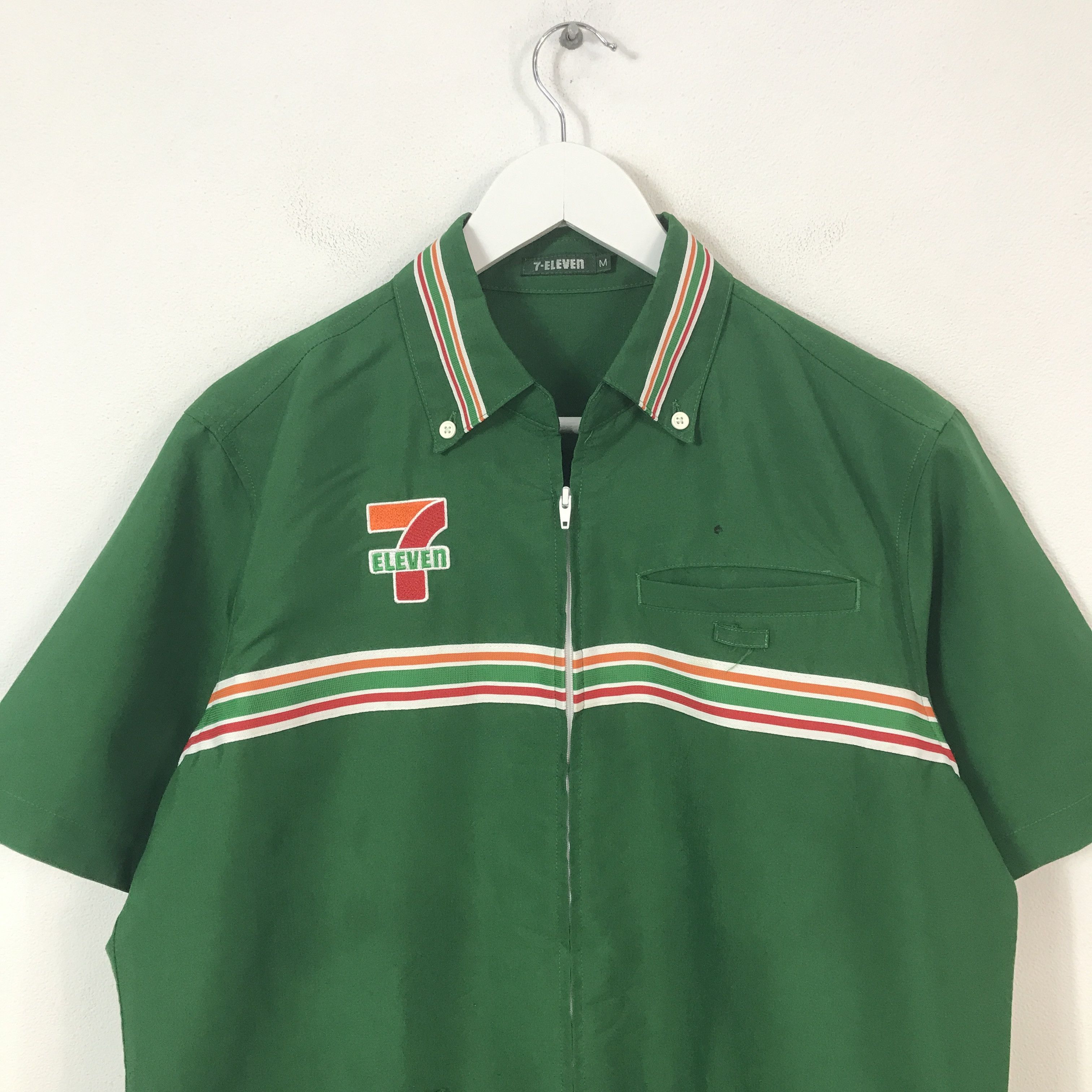 Japanese Brand vintage 7-eleven shirt jacket Size US M / EU 48-50 / 2 - 4 Thumbnail