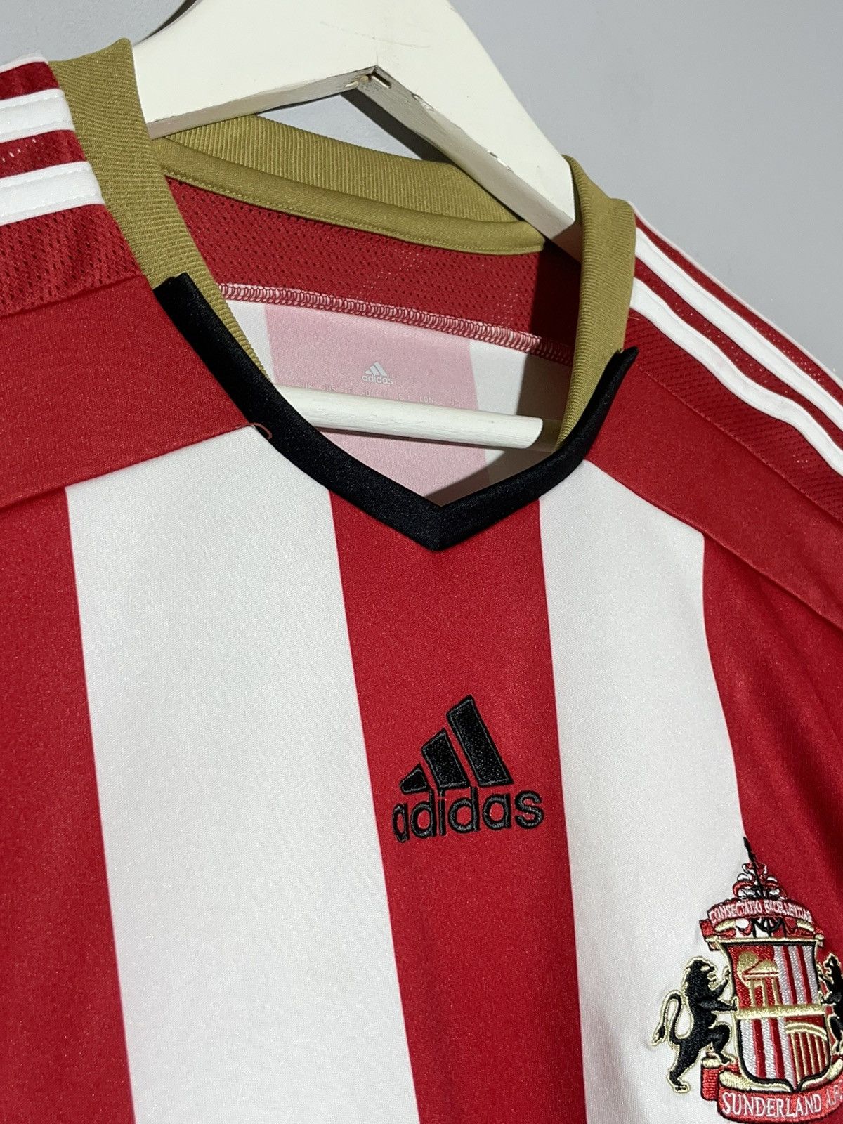 Adidas Sunderland Adidas 2014/15 Home Y2k Streetwear Football Shirt Size US S / EU 44-46 / 1 - 3 Thumbnail