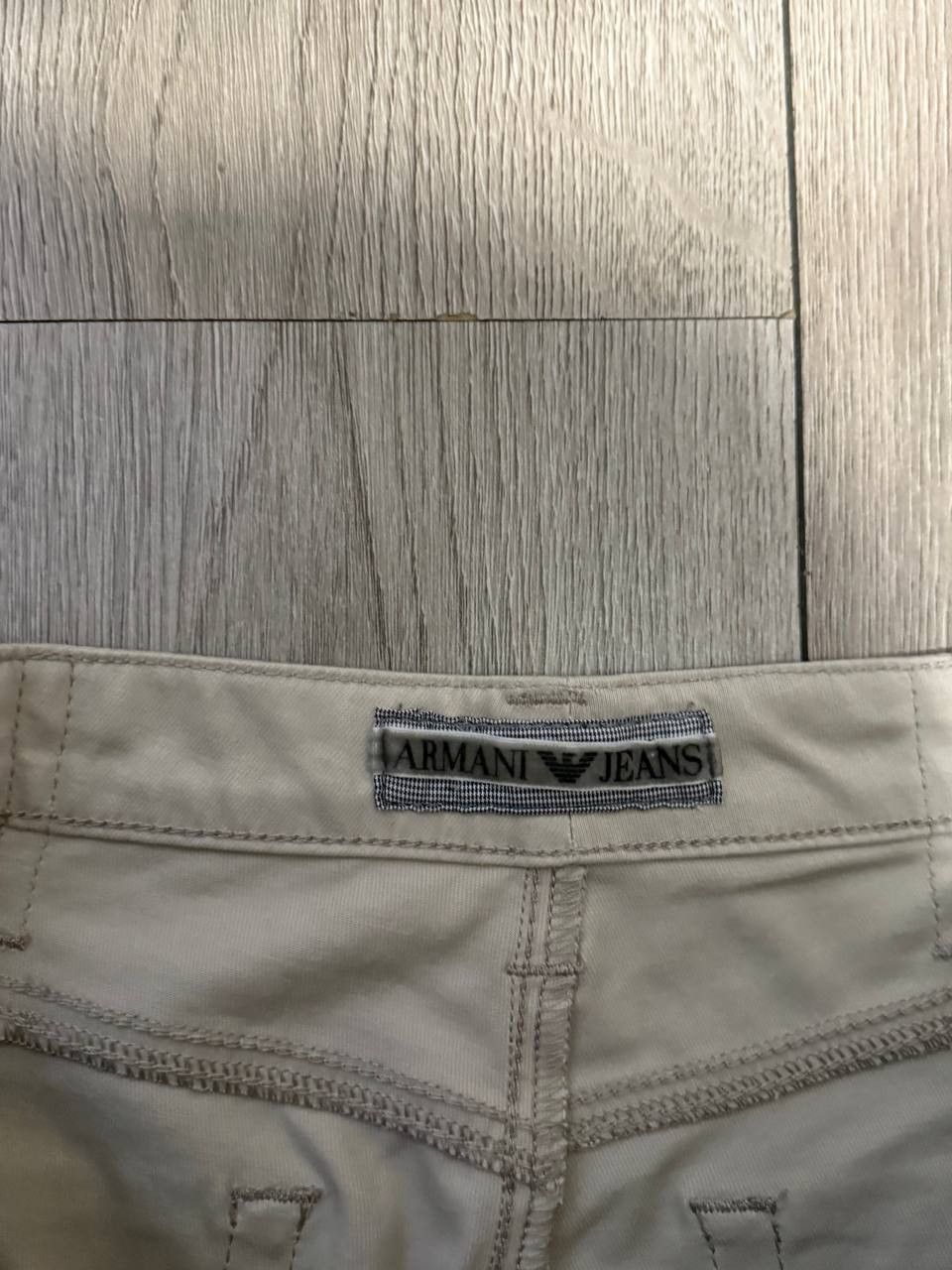Armani Armani Jeans Mens Casual Pants 31x31 Beige Size US 31 - 5 Thumbnail