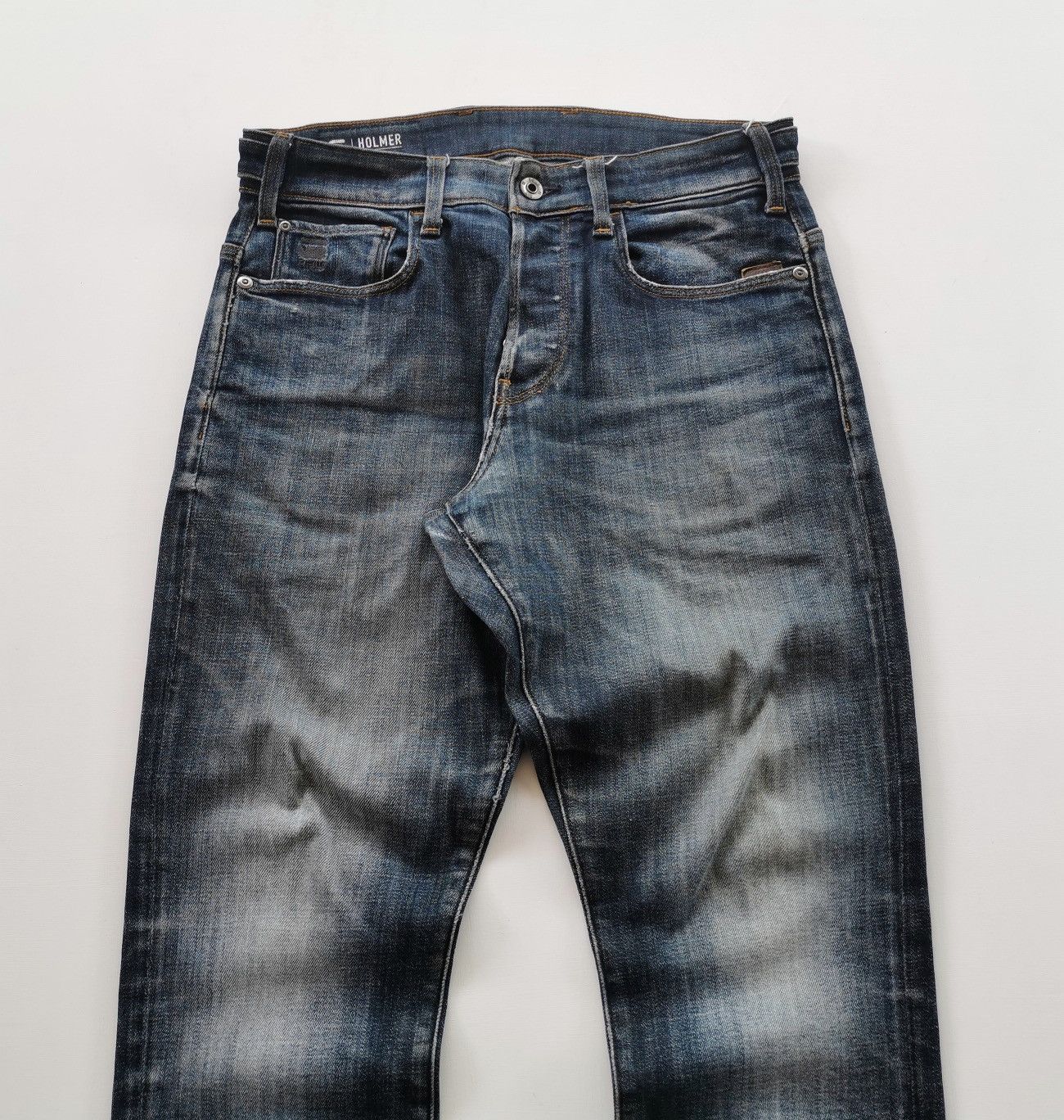 G-Star G Star Raw Holmer Tapered Jeans Size US 30 / EU 46 - 6 Thumbnail