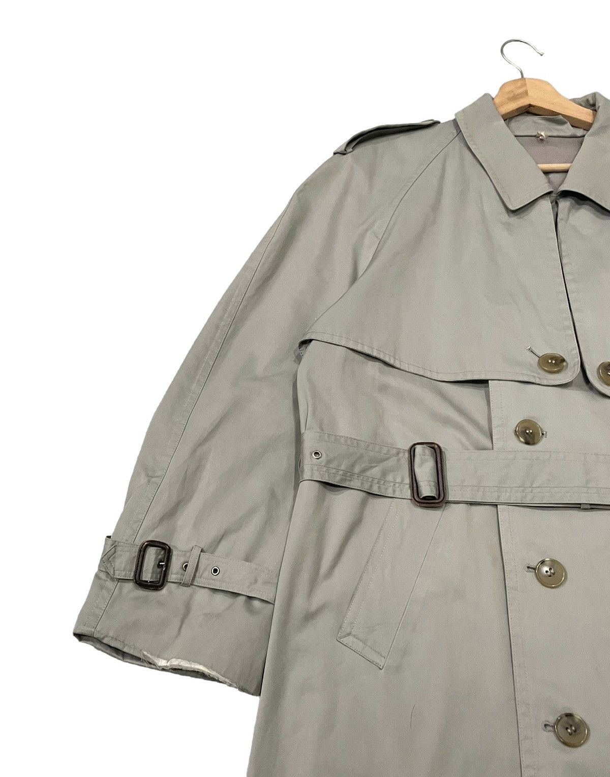 Yves Saint Laurent Vintage Yves Saint Laurent Diffusion Homme TrenchCoat Jacket Size US L / EU 52-54 / 3 - 5 Thumbnail