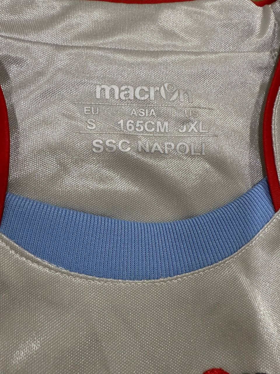 Macron 2009/10 NAPOLI MACRON AWAY SHIRT JERSEY Size US M / EU 48-50 / 2 - 7 Thumbnail