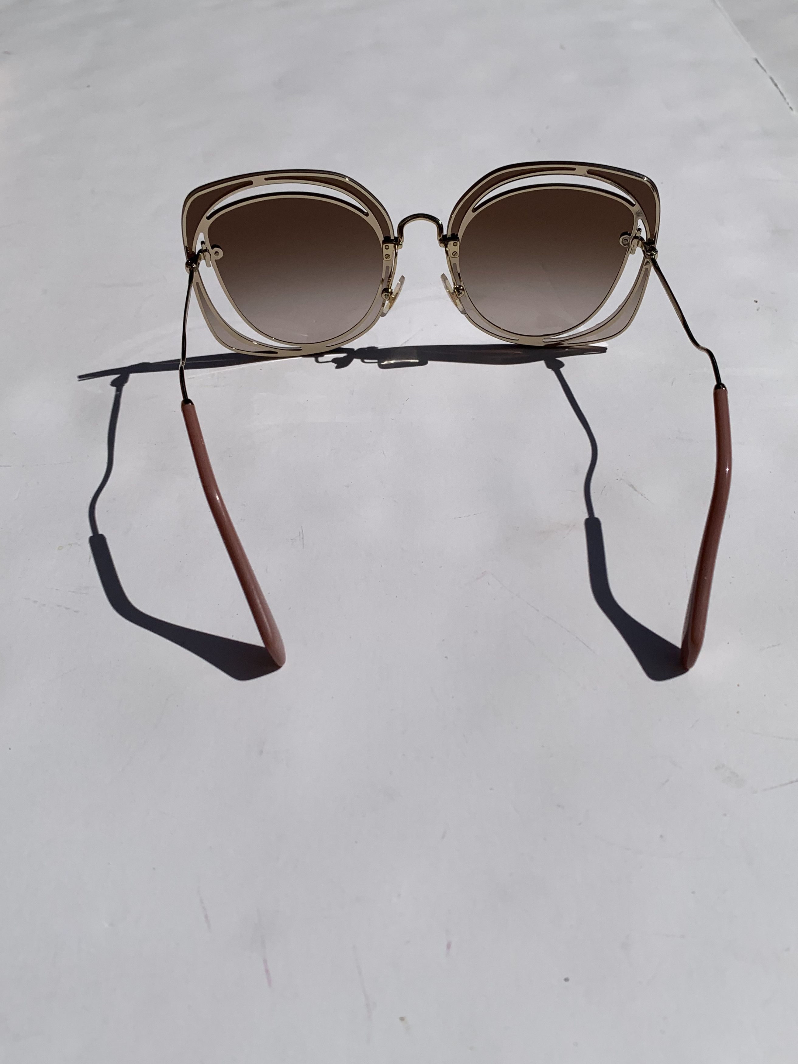 Miu Miu Miu Miu MU 54SS Brown Sunglasses Size ONE SIZE - 8 Thumbnail