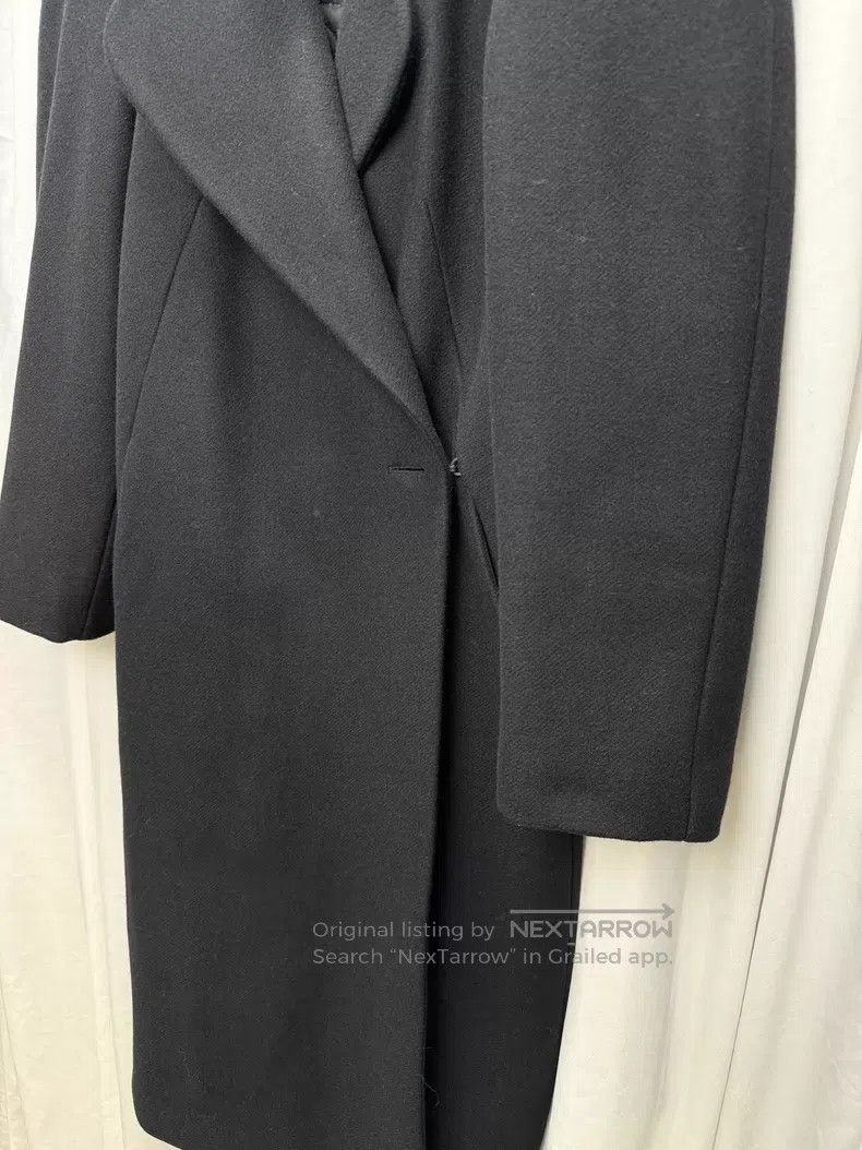 Dries Van Noten DRIES VAN NOTEN Round Shoulder Heavyweight Wool Overcoat Size US M / EU 48-50 / 2 - 7 Thumbnail