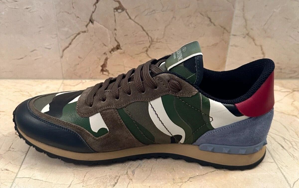 Valentino Valentino Garavani Men's Camouflage RockRunner $790 Size 45 Size US 12 / EU 45 - 6 Thumbnail