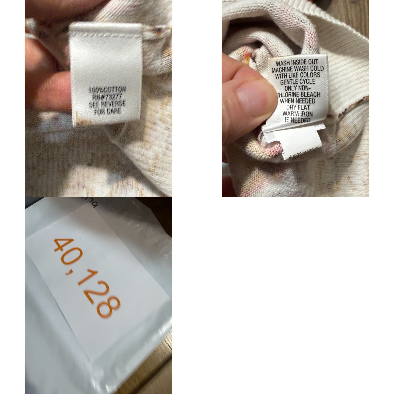 Croft & Barrow Croft & Barrow Sweater, Women's XL, Cardigan, Brown, Paisley, Button Up, Knit, Long Sleeve, Casual, Fall Winter Spring Summer, Regular, Beige? Size XL / US 12-14 / IT 48-50 - 8 Thumbnail