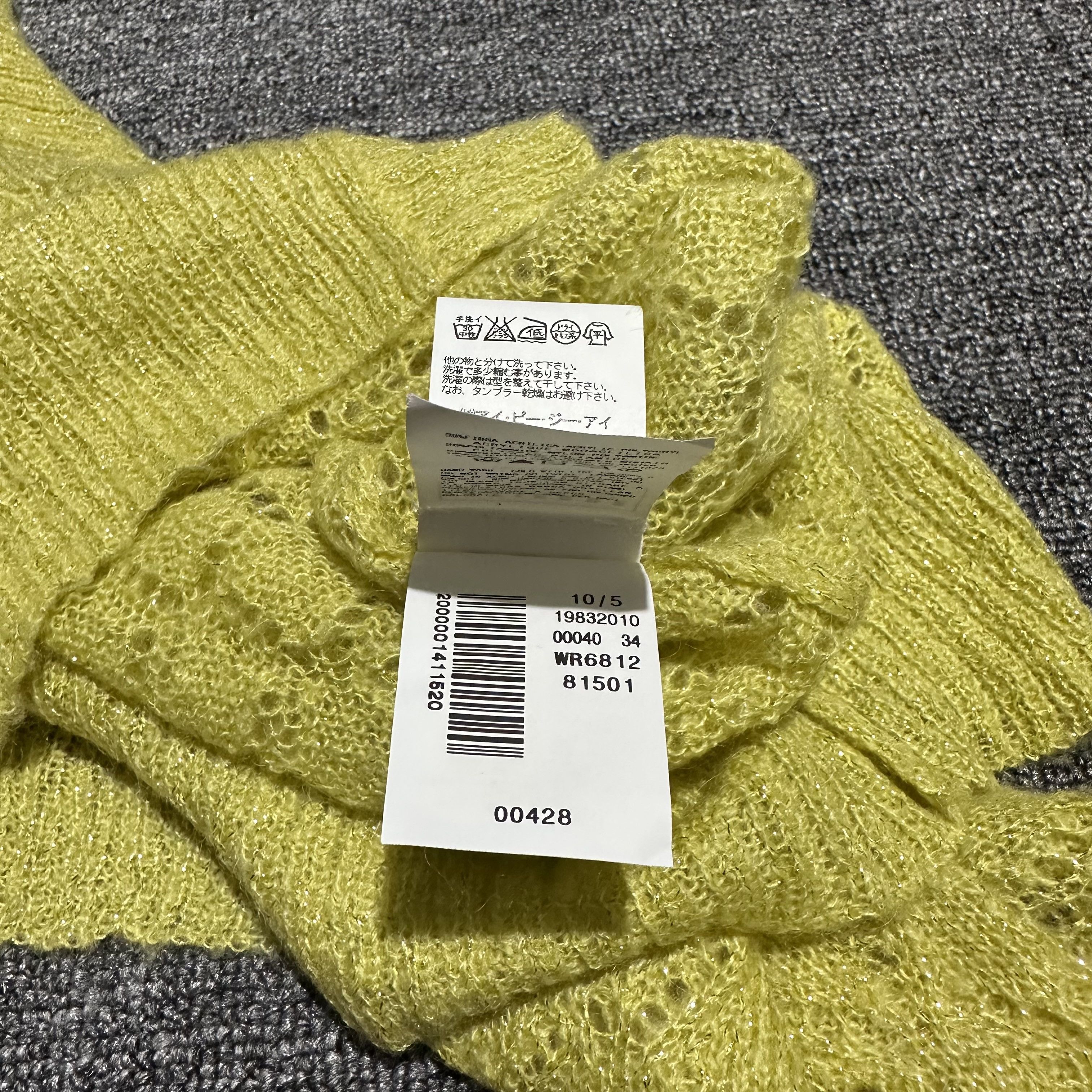 John Galliano Galliano Croptop Knitwear Size S / US 4 / IT 40 - 7 Thumbnail