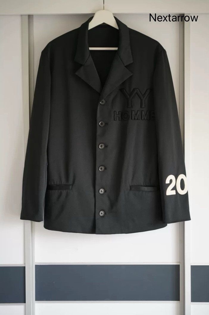 Yohji Yamamoto Yohji Yamamoto 03ss Digital Embroidered Suit 2412-Nextarrow Size US L / EU 52-54 / 3 - 1 Thumbnail